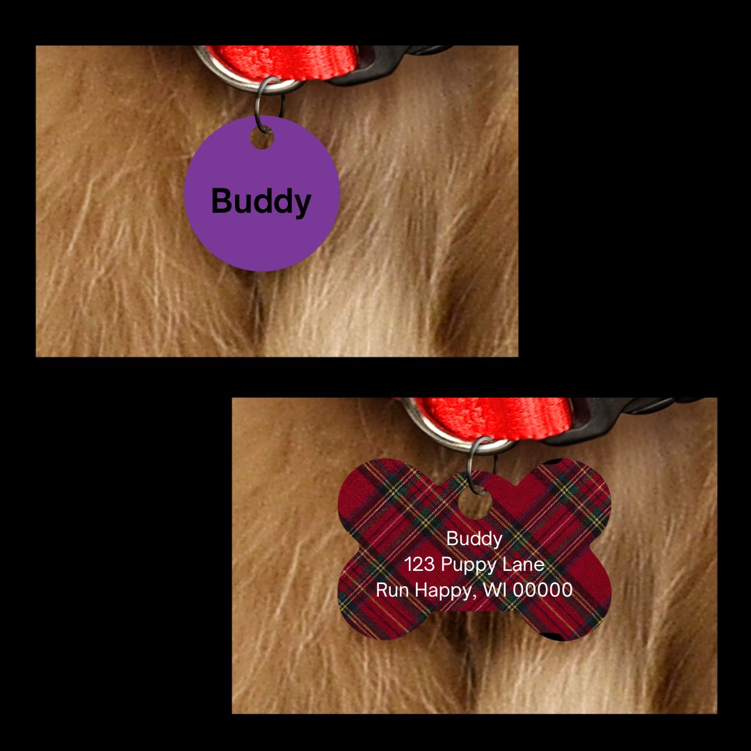 Christmas Pet Tags