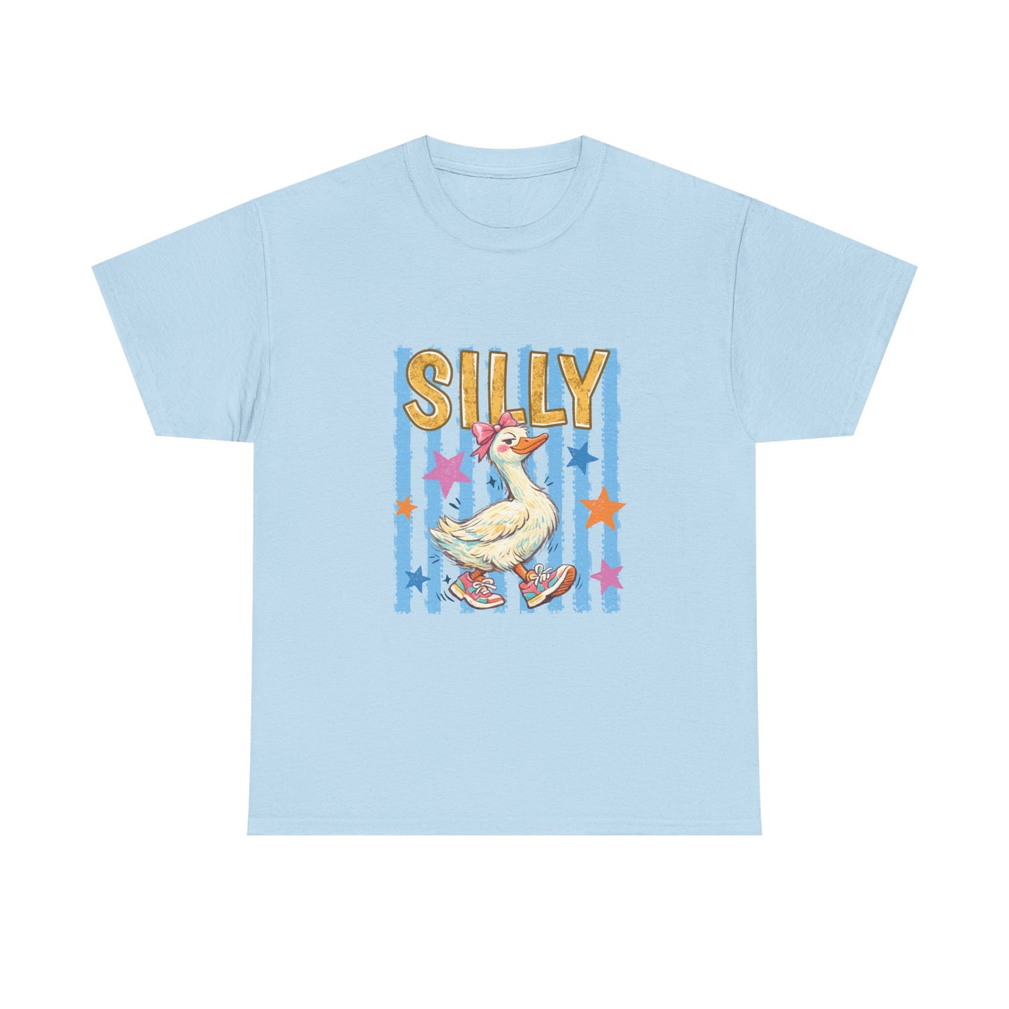 Silly Goose T-Shirt — Whimsical Vintage Duck Graphic Tee