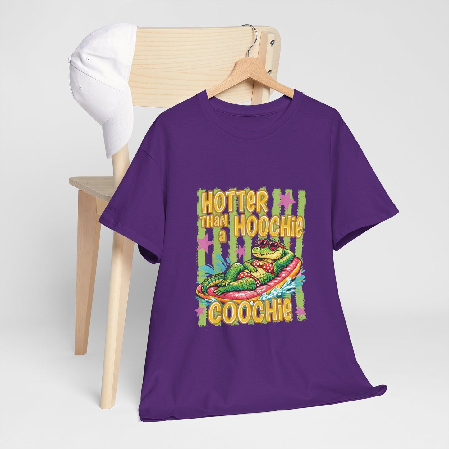 Hotter Than Hoochie Coochie T-Shirt — Retro Taco Graphic Tee