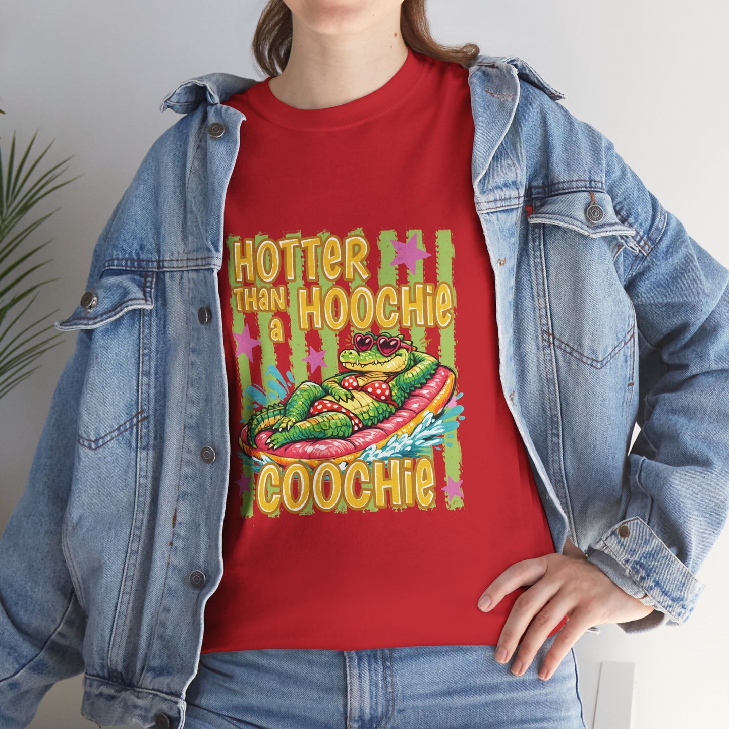 Hotter Than Hoochie Coochie T-Shirt — Retro Taco Graphic Tee