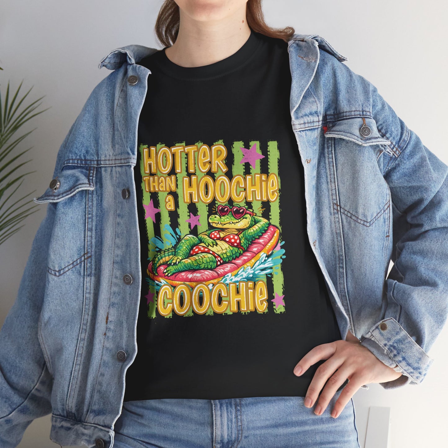 Hotter Than Hoochie Coochie T-Shirt — Retro Taco Graphic Tee