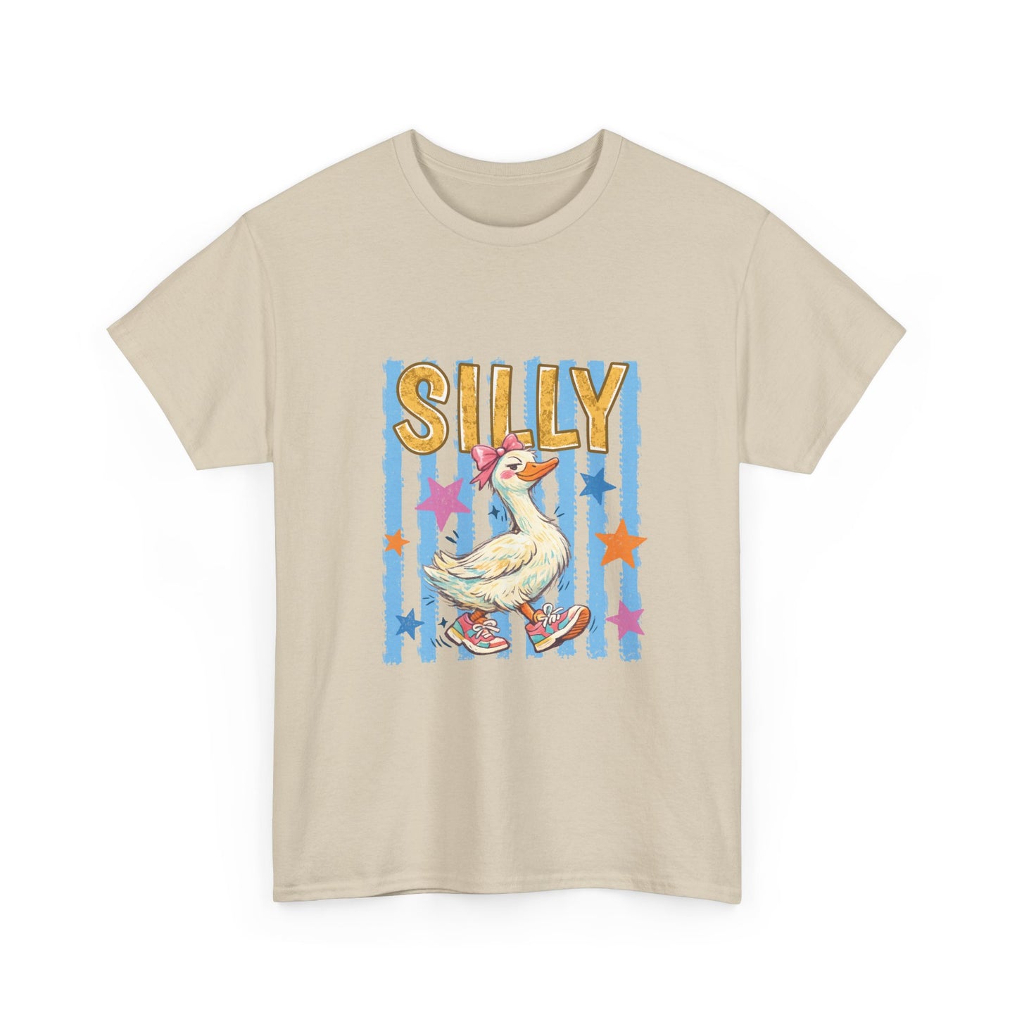 Silly Goose T-Shirt — Whimsical Vintage Duck Graphic Tee