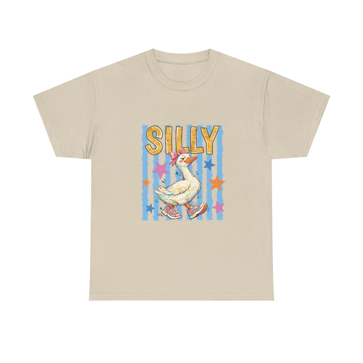 Silly Goose T-Shirt — Whimsical Vintage Duck Graphic Tee