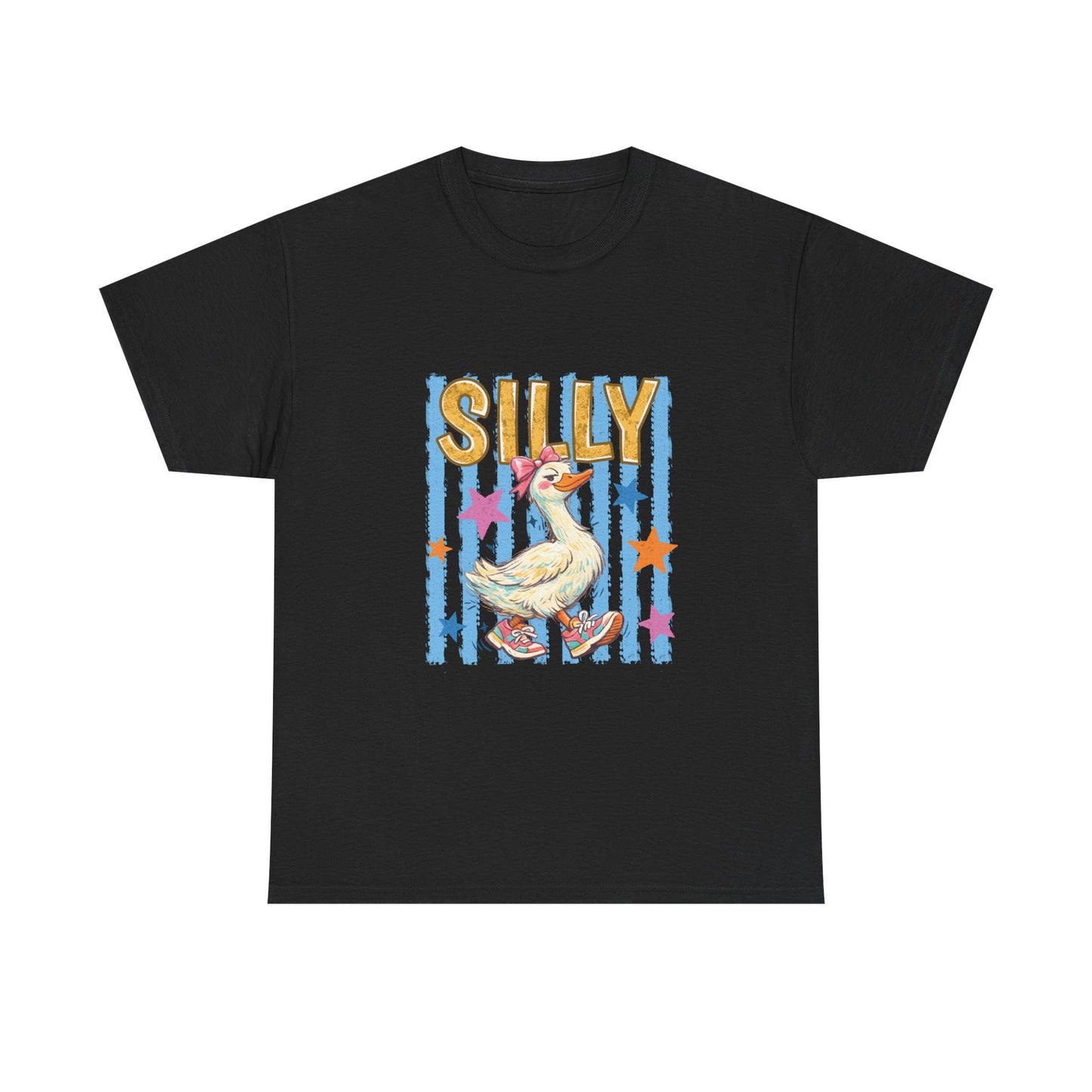 Silly Goose T-Shirt — Whimsical Vintage Duck Graphic Tee