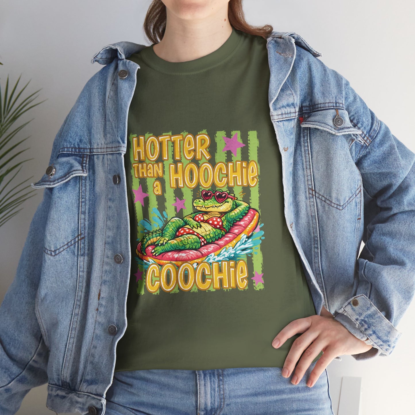 Hotter Than Hoochie Coochie T-Shirt — Retro Taco Graphic Tee