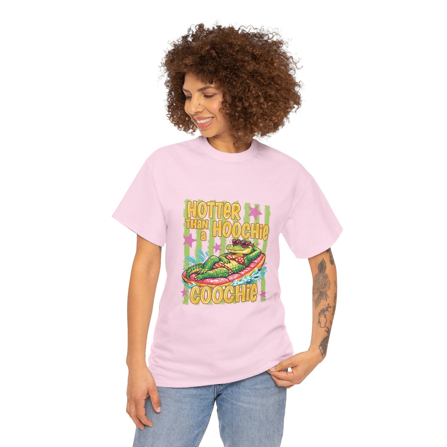 Hotter Than Hoochie Coochie T-Shirt — Retro Taco Graphic Tee