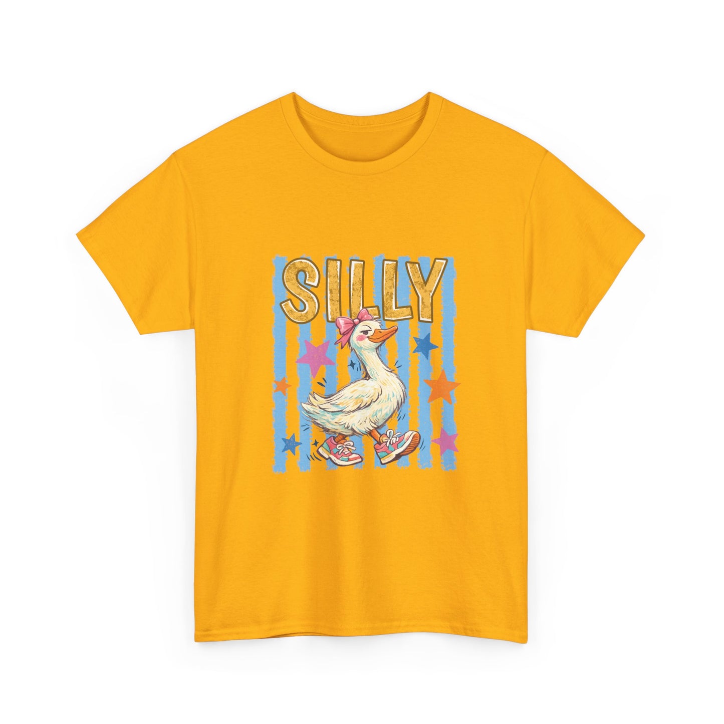 Silly Goose T-Shirt — Whimsical Vintage Duck Graphic Tee