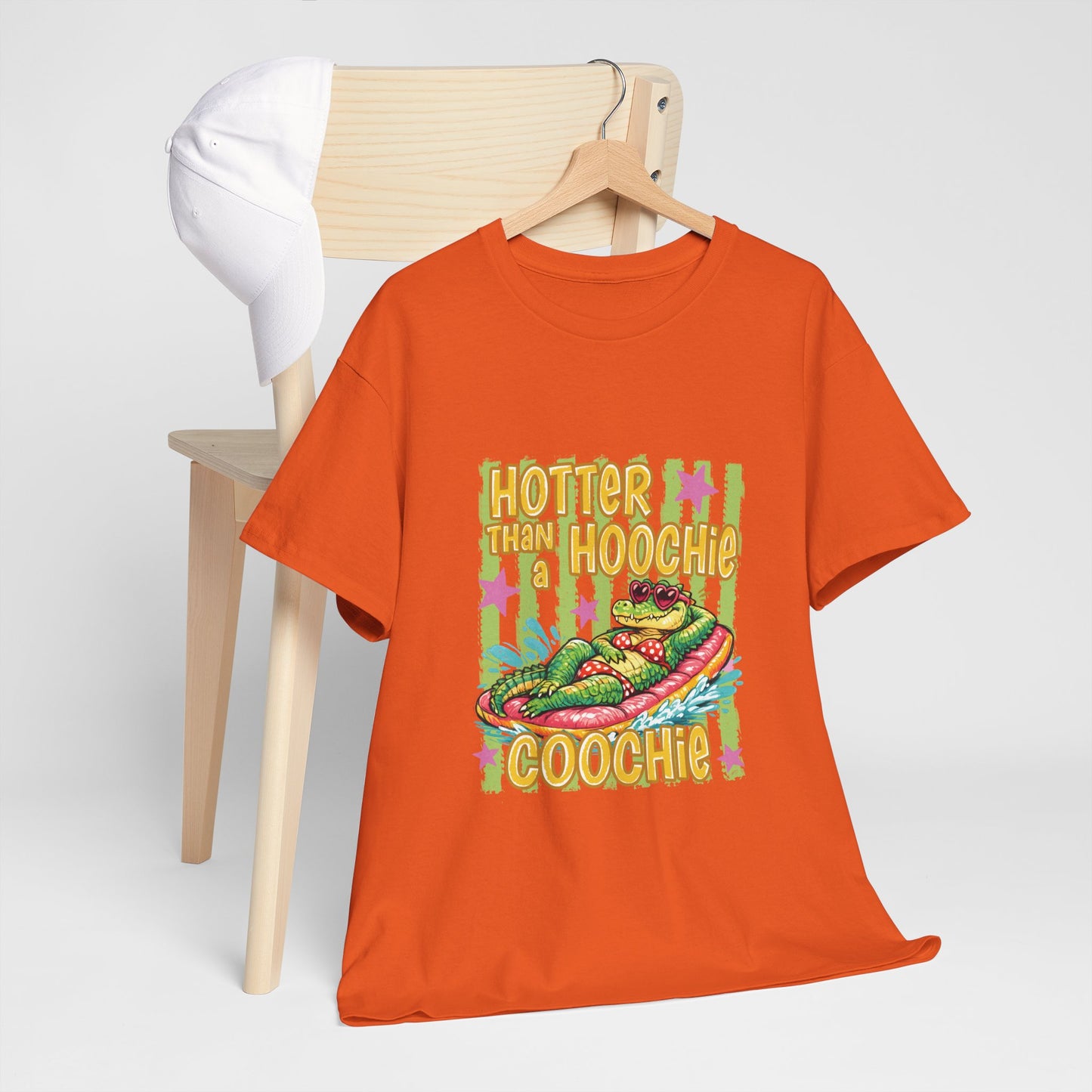 Hotter Than Hoochie Coochie T-Shirt — Retro Taco Graphic Tee