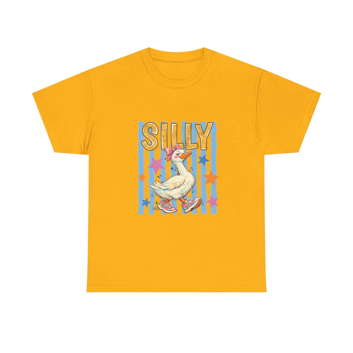 Silly Goose T-Shirt — Whimsical Vintage Duck Graphic Tee