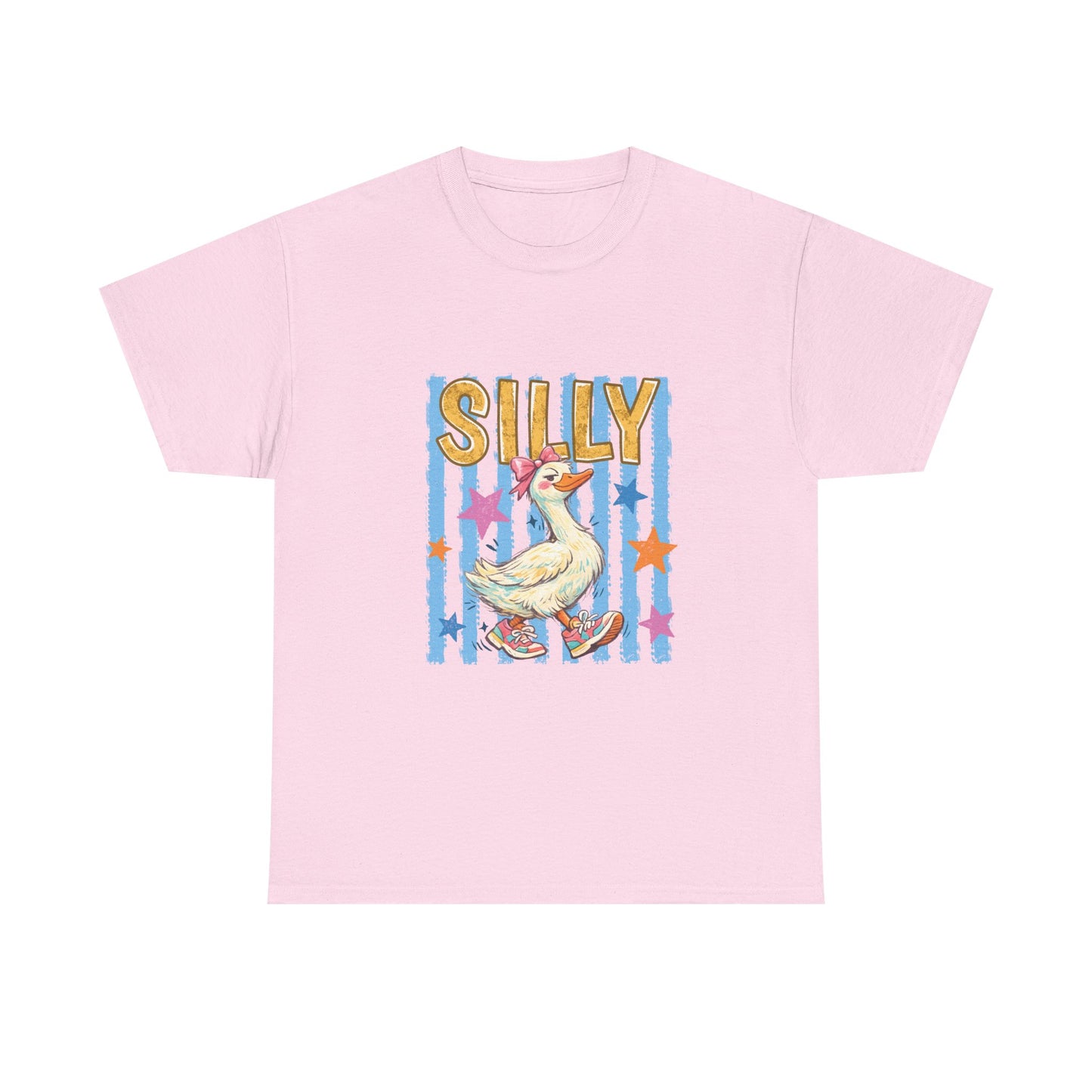 Silly Goose T-Shirt — Whimsical Vintage Duck Graphic Tee
