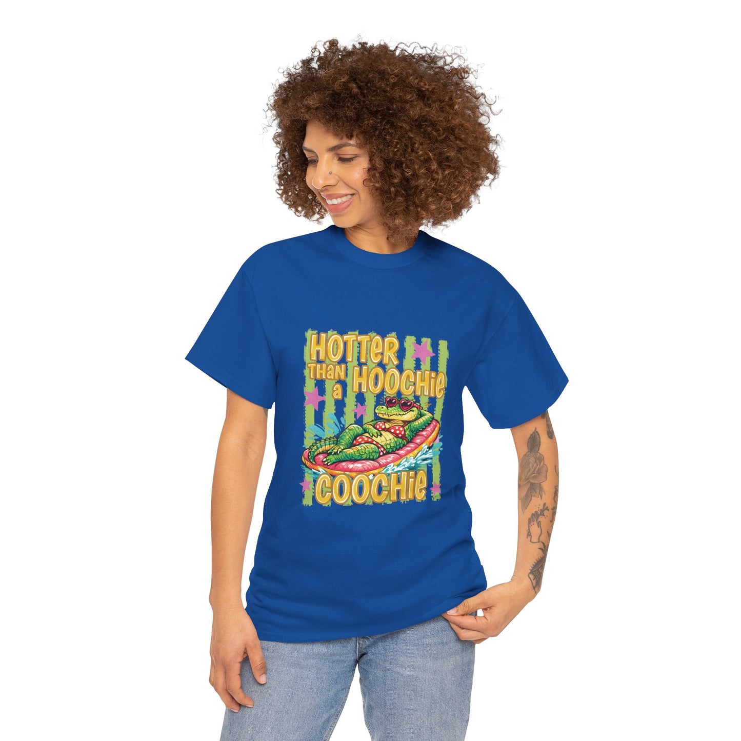 Hotter Than Hoochie Coochie T-Shirt — Retro Taco Graphic Tee