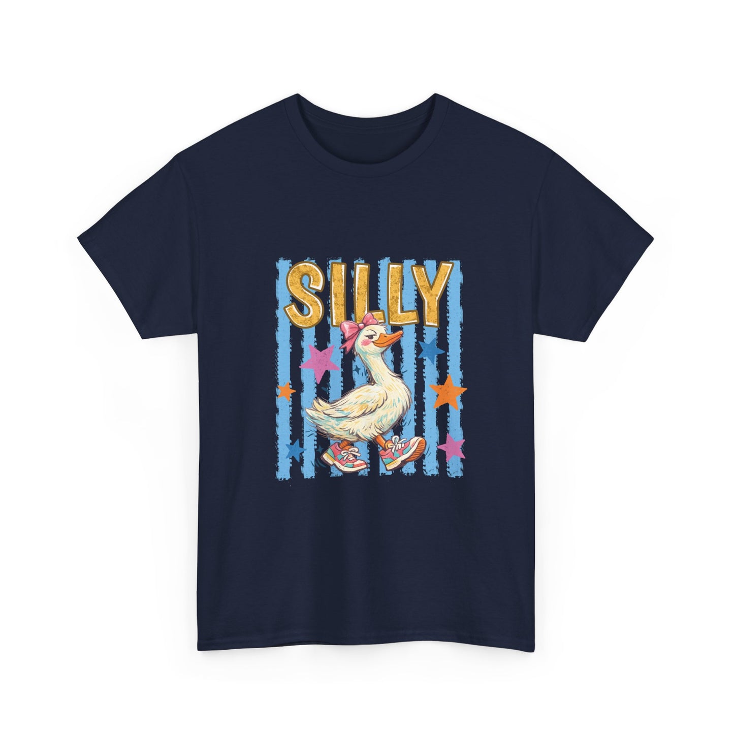 Silly Goose T-Shirt — Whimsical Vintage Duck Graphic Tee