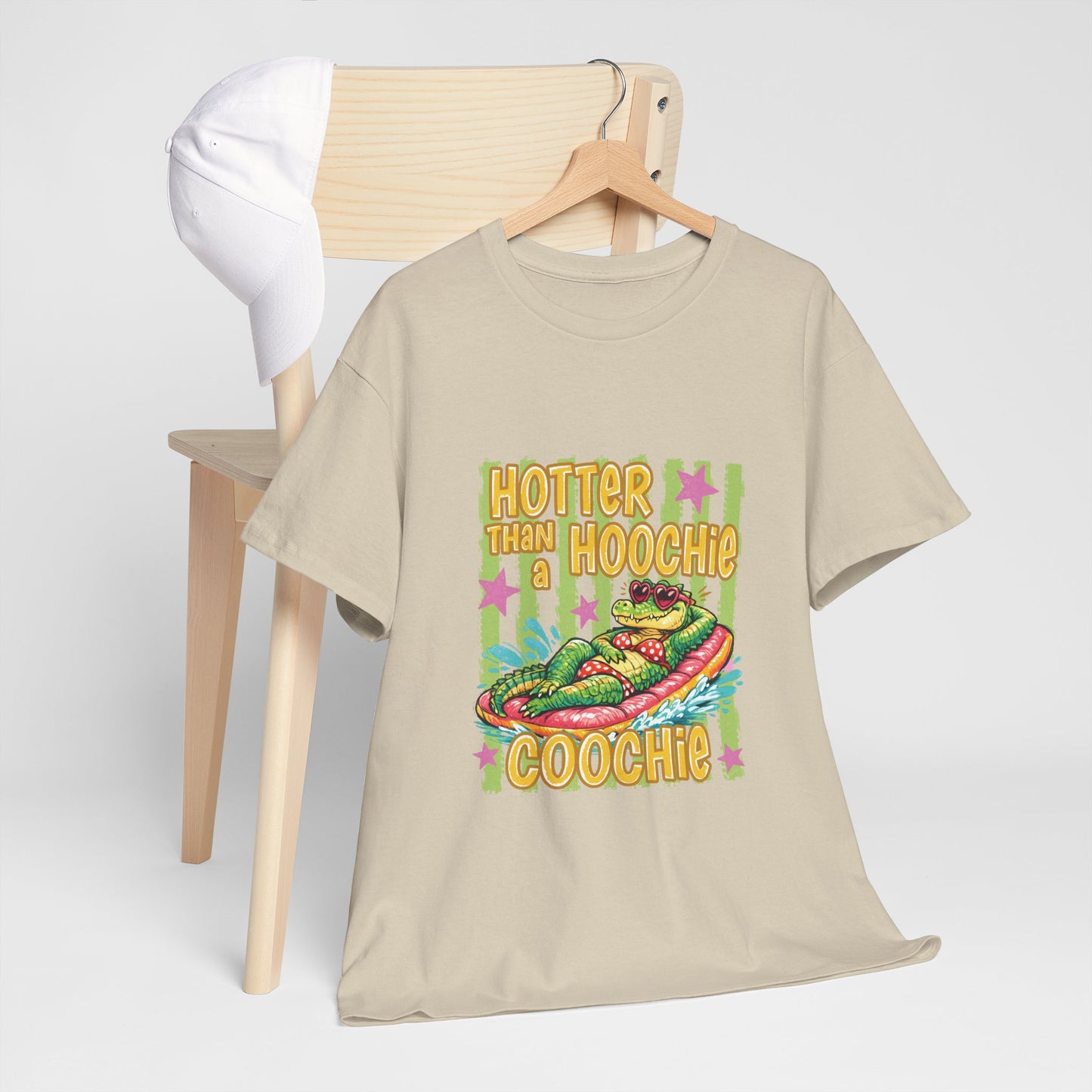 Hotter Than Hoochie Coochie T-Shirt — Retro Taco Graphic Tee