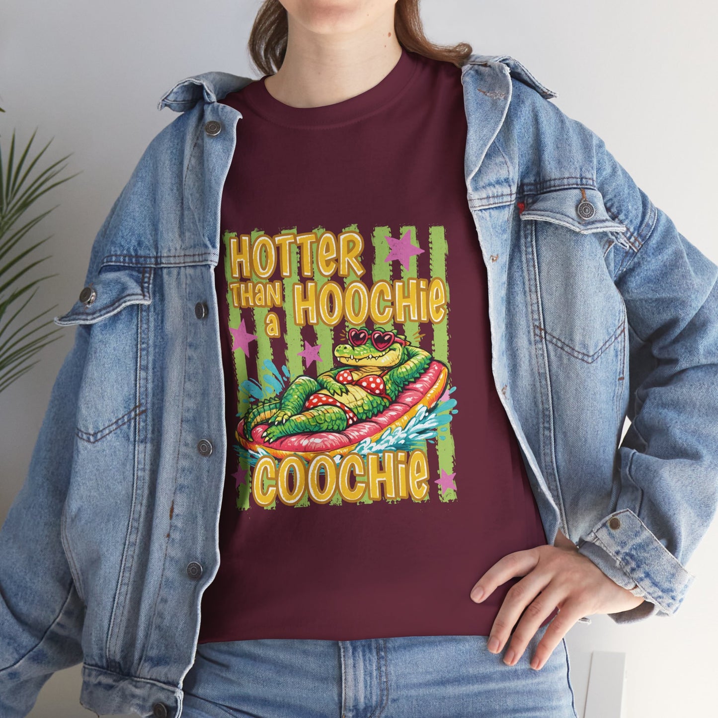 Hotter Than Hoochie Coochie T-Shirt — Retro Taco Graphic Tee