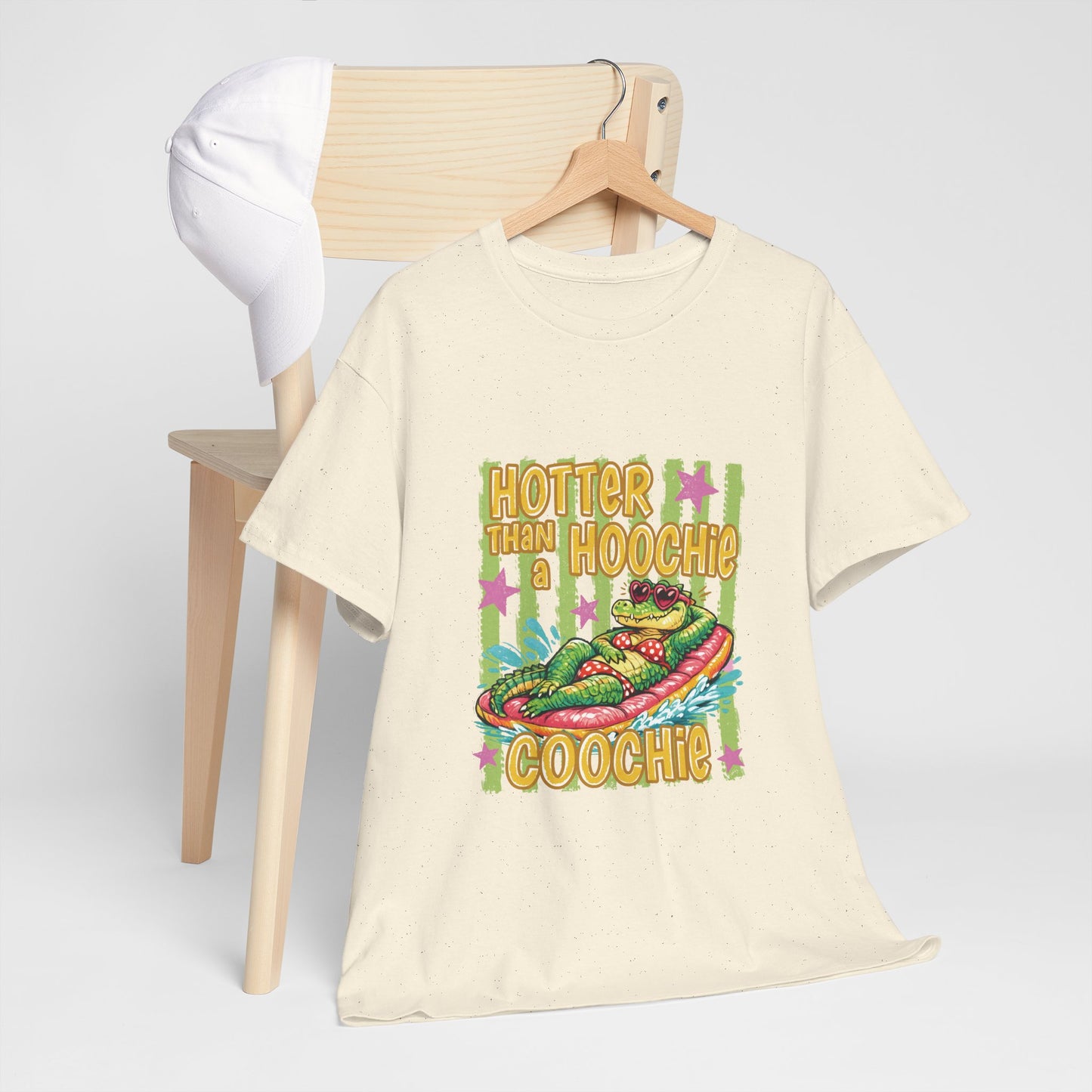 Hotter Than Hoochie Coochie T-Shirt — Retro Taco Graphic Tee