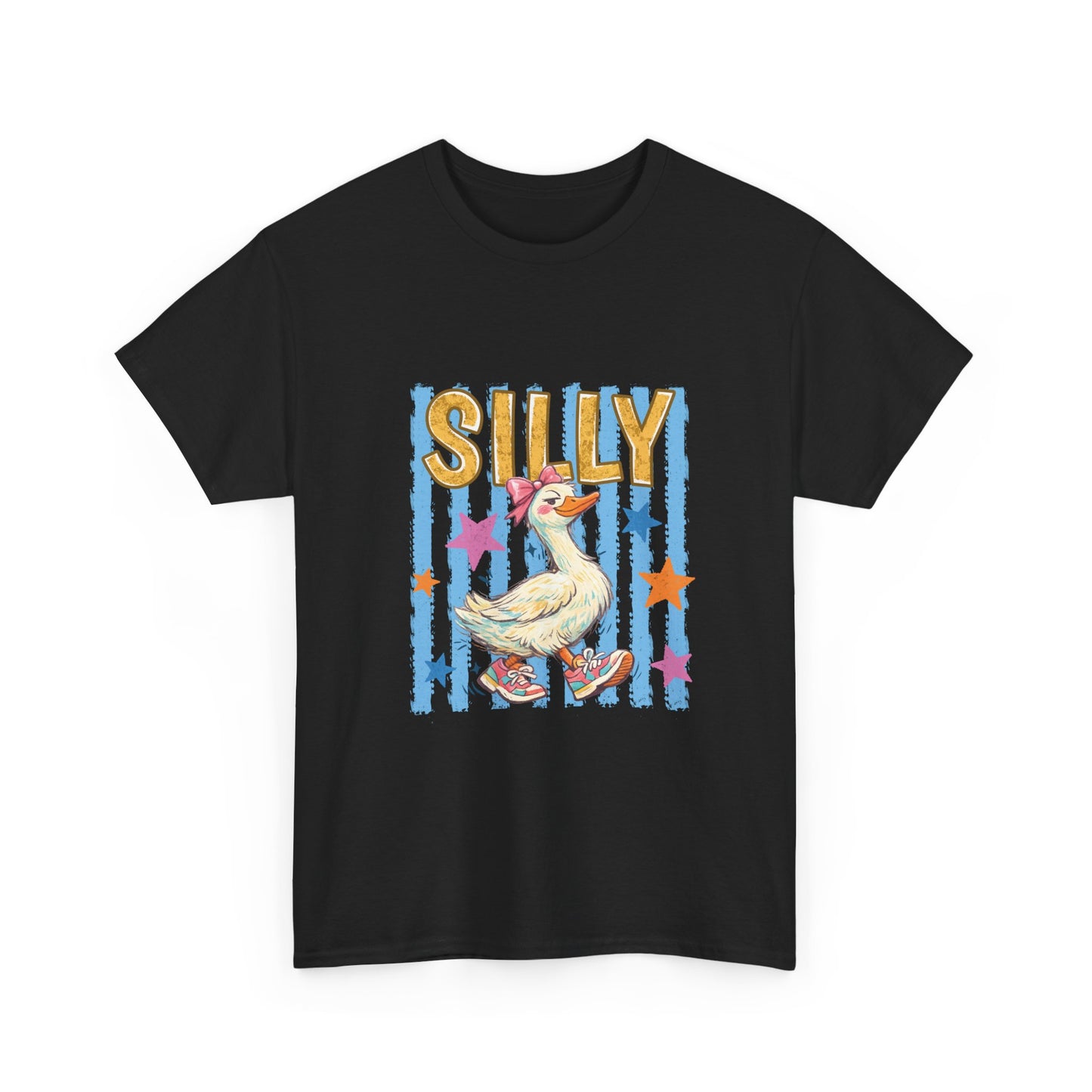 Silly Goose T-Shirt — Whimsical Vintage Duck Graphic Tee
