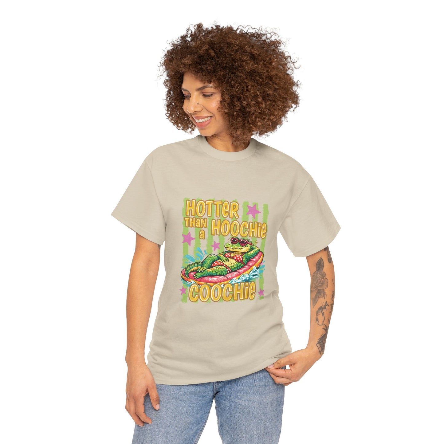 Hotter Than Hoochie Coochie T-Shirt — Retro Taco Graphic Tee