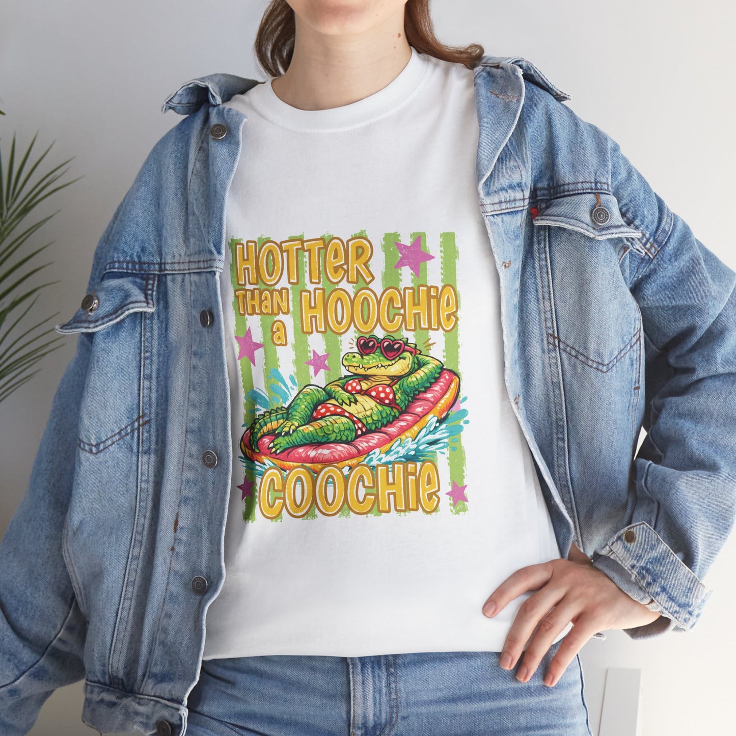 Hotter Than Hoochie Coochie T-Shirt — Retro Taco Graphic Tee