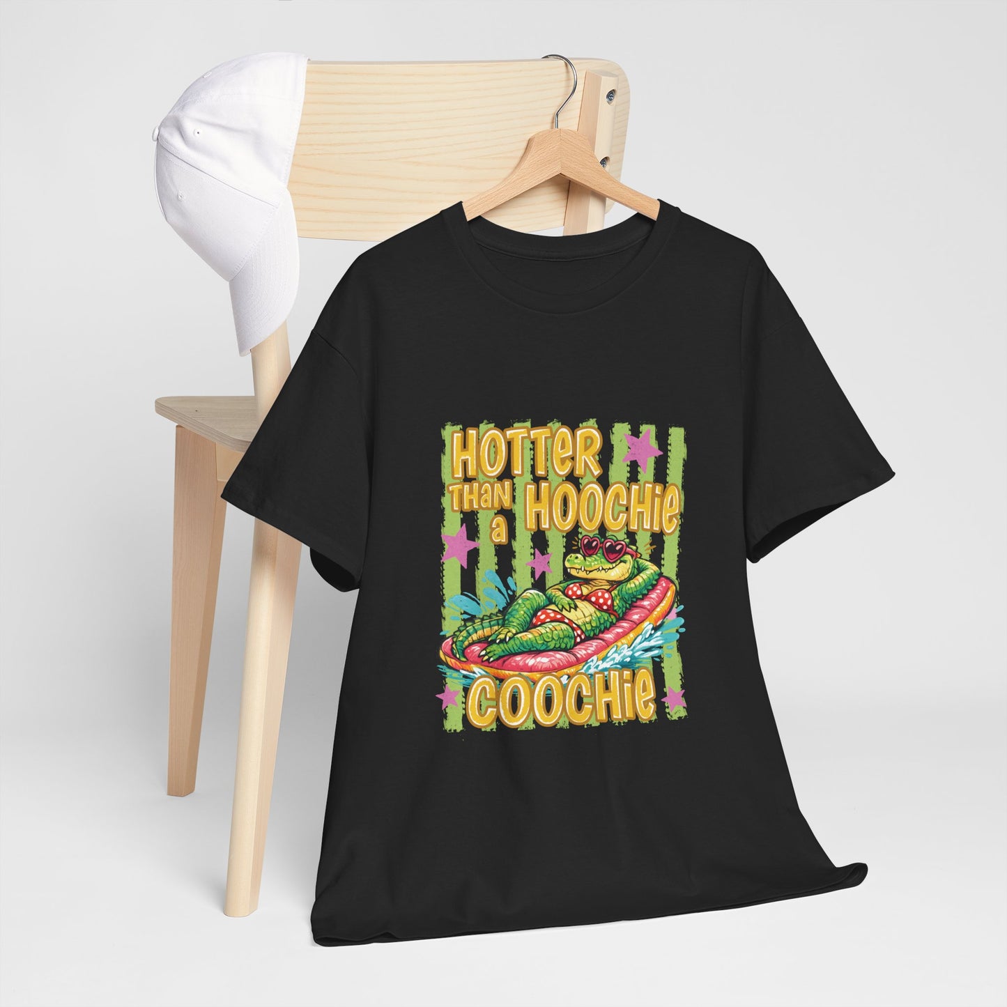 Hotter Than Hoochie Coochie T-Shirt — Retro Taco Graphic Tee