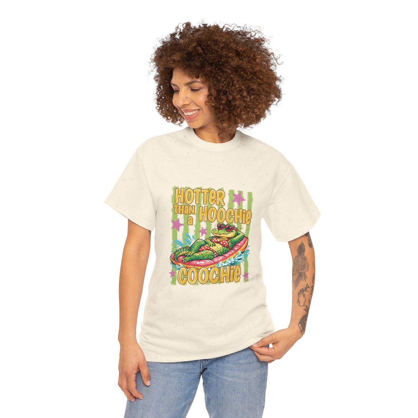Hotter Than Hoochie Coochie T-Shirt — Retro Taco Graphic Tee