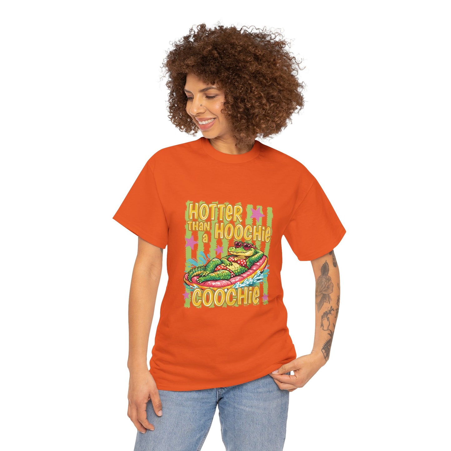 Hotter Than Hoochie Coochie T-Shirt — Retro Taco Graphic Tee