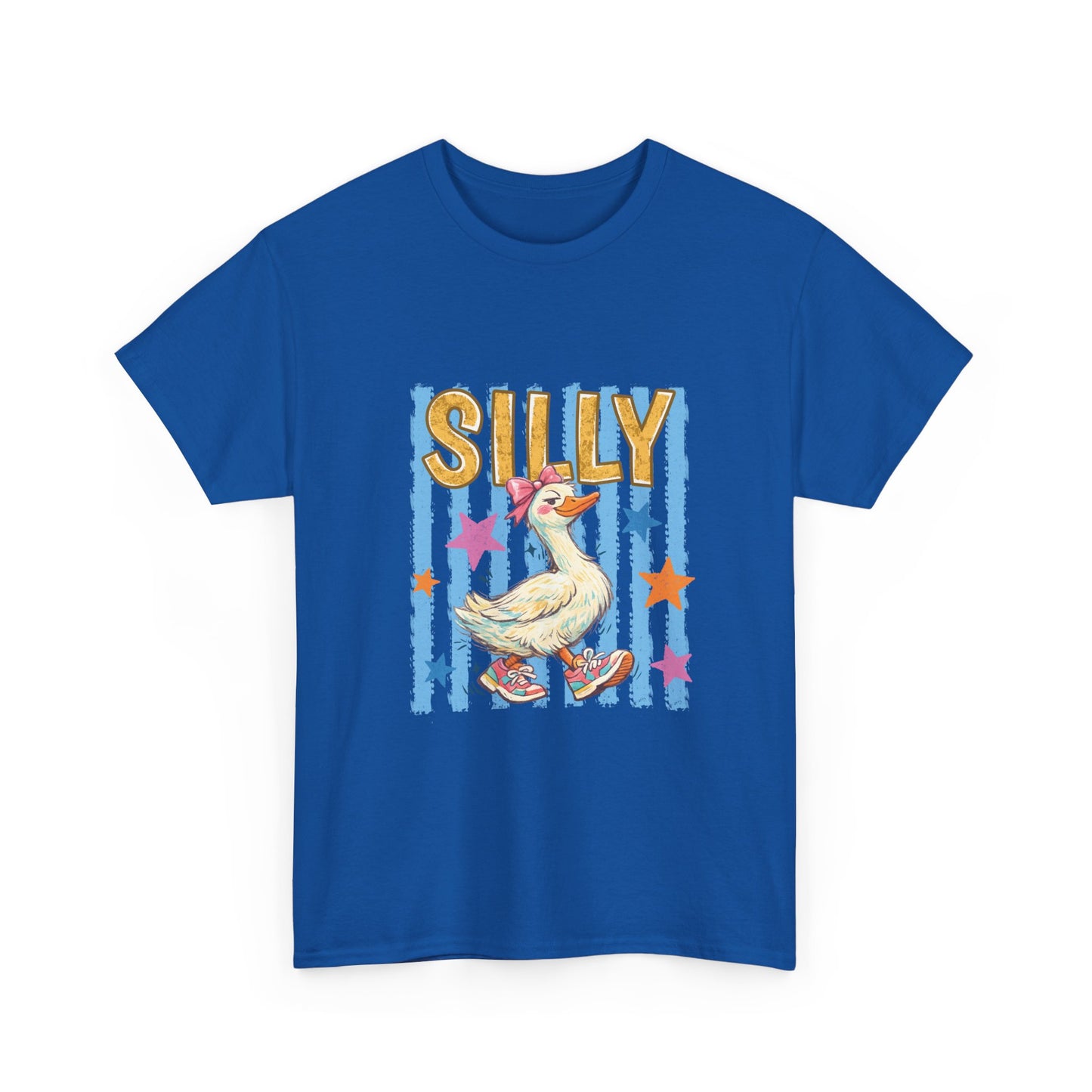 Silly Goose T-Shirt — Whimsical Vintage Duck Graphic Tee