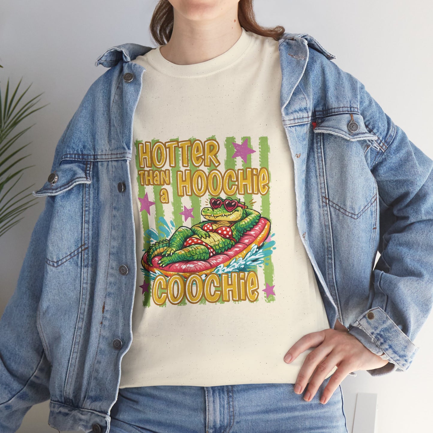 Hotter Than Hoochie Coochie T-Shirt — Retro Taco Graphic Tee