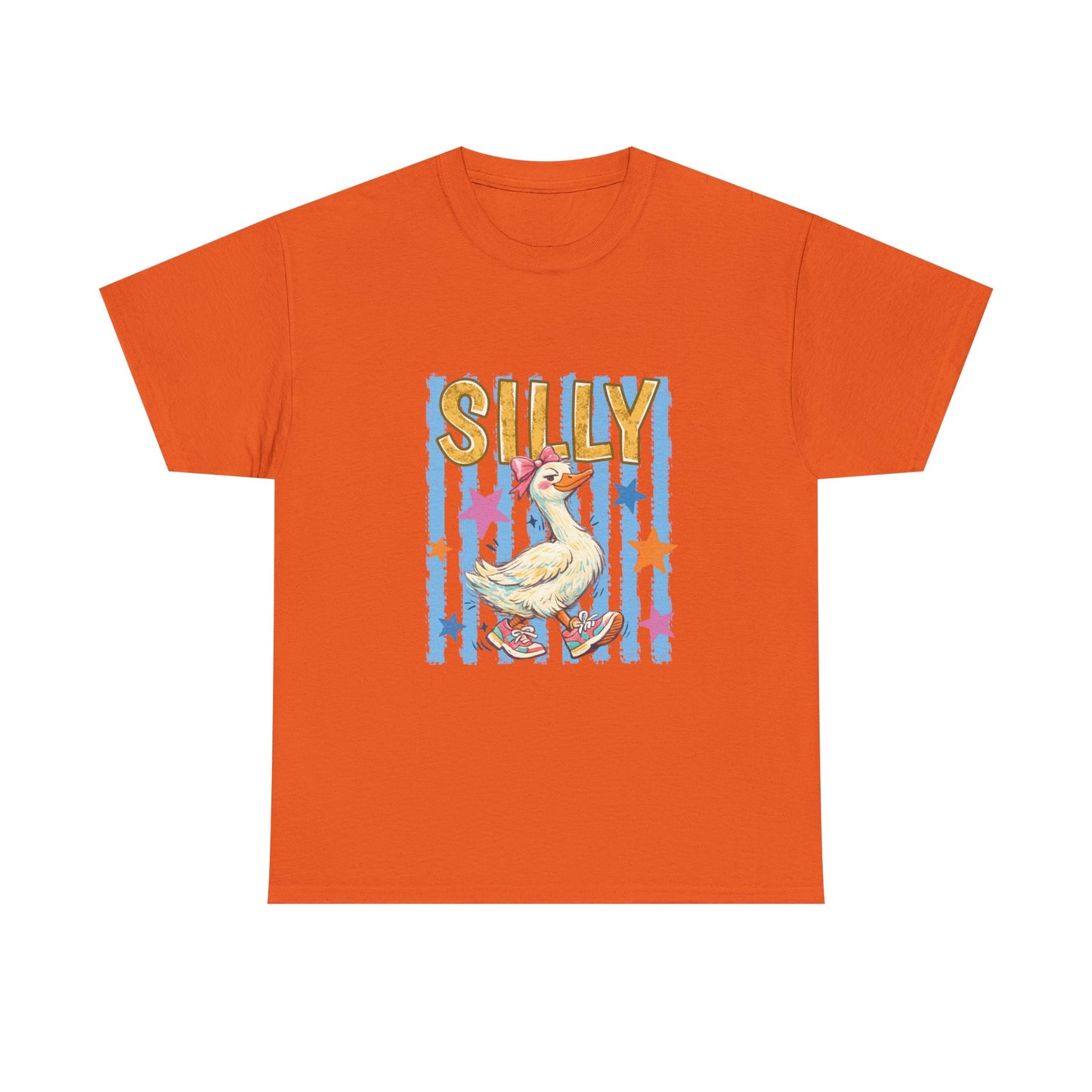Silly Goose T-Shirt — Whimsical Vintage Duck Graphic Tee
