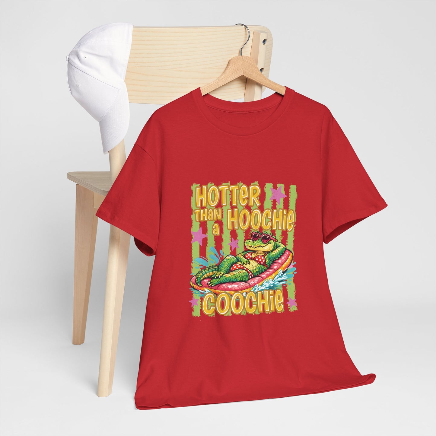 Hotter Than Hoochie Coochie T-Shirt — Retro Taco Graphic Tee