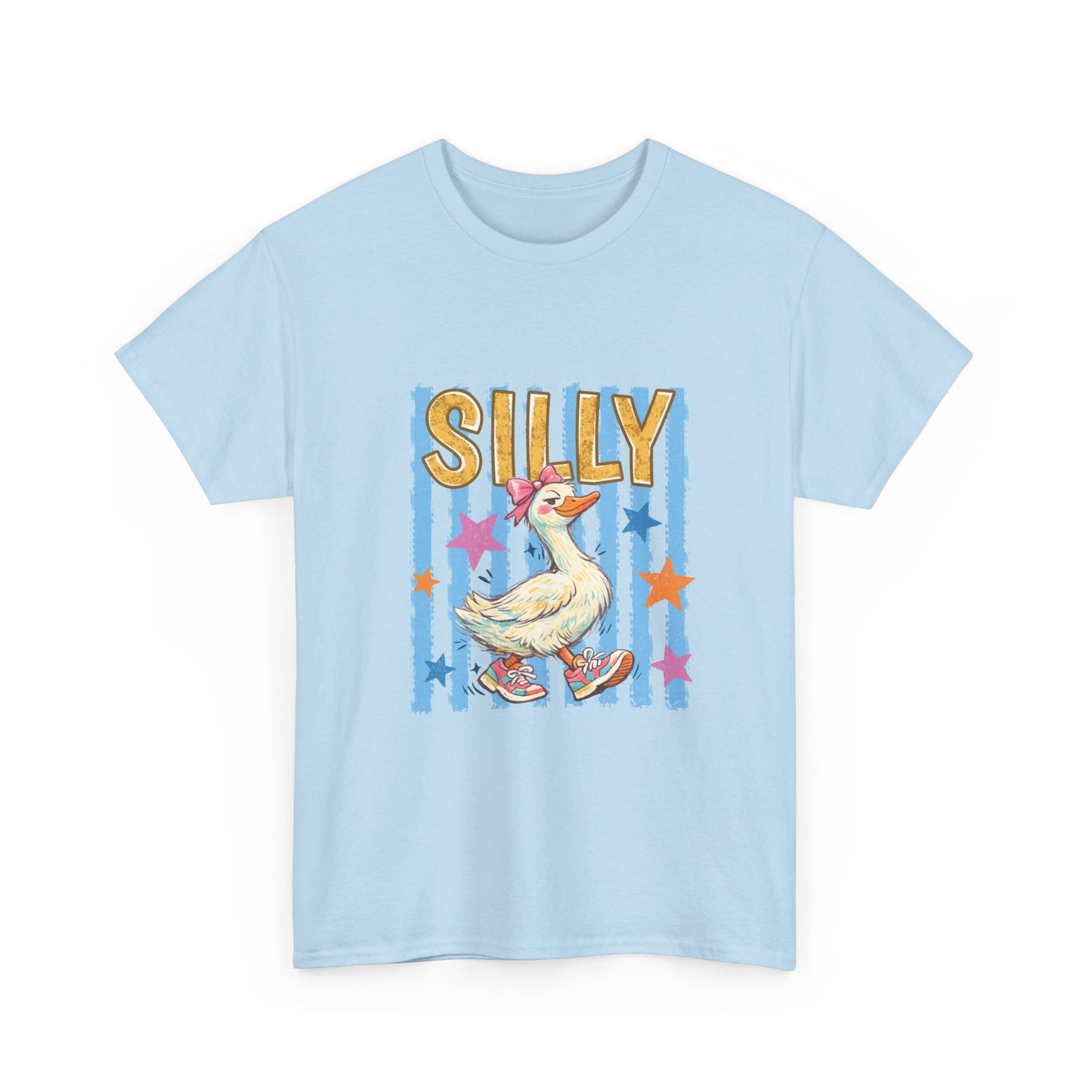 Silly Goose T-Shirt — Whimsical Vintage Duck Graphic Tee
