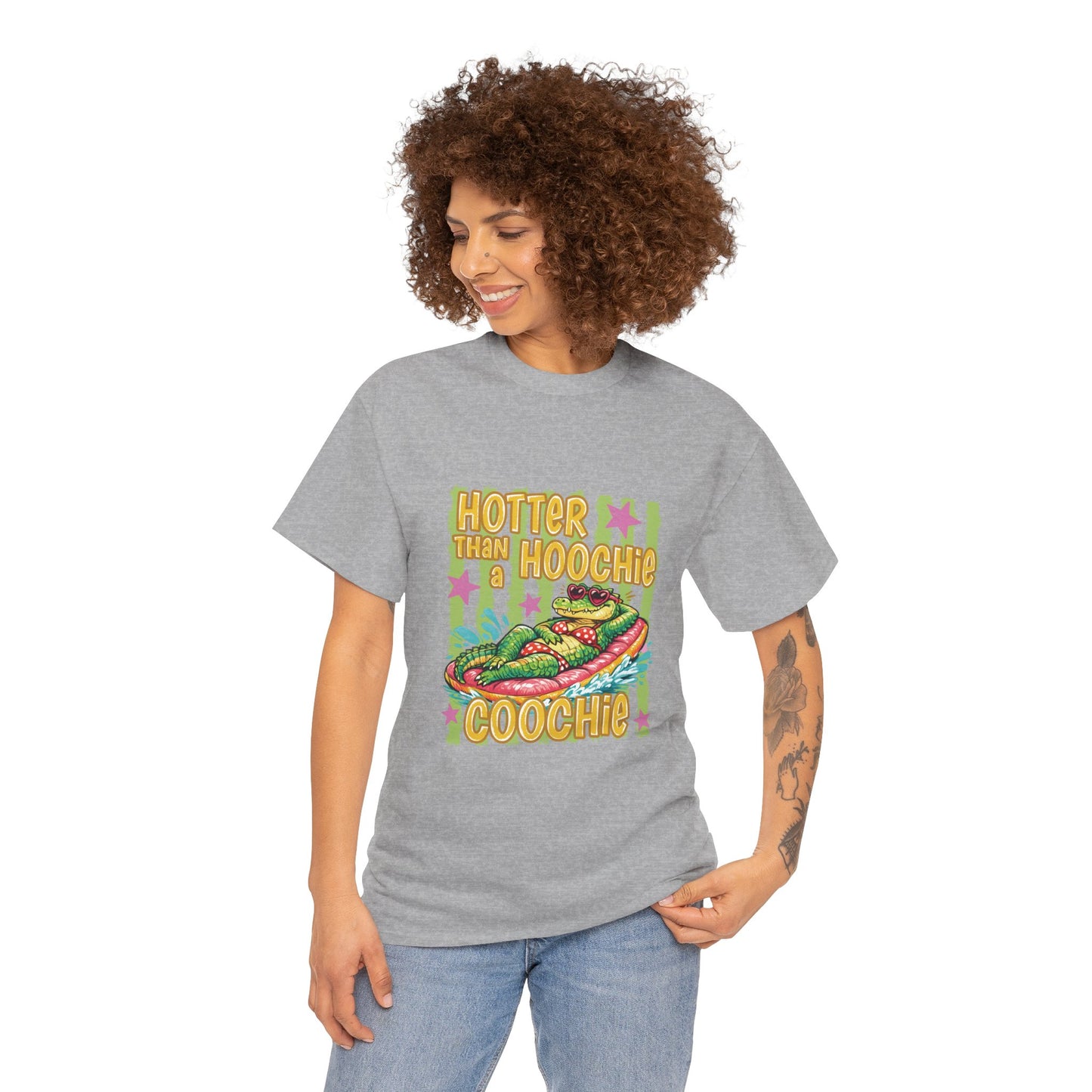 Hotter Than Hoochie Coochie T-Shirt — Retro Taco Graphic Tee