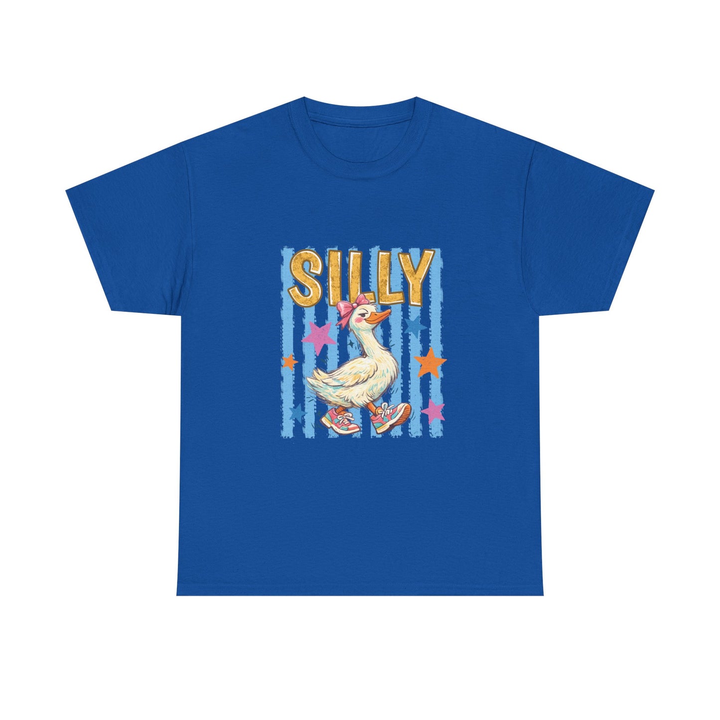 Silly Goose T-Shirt — Whimsical Vintage Duck Graphic Tee