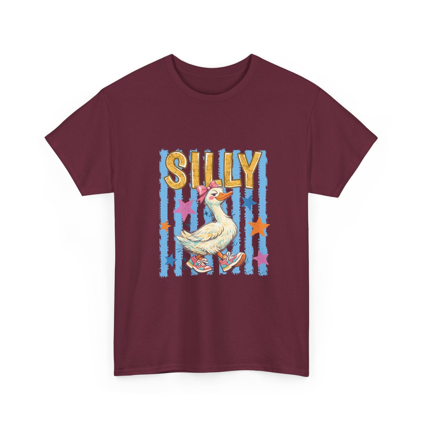 Silly Goose T-Shirt — Whimsical Vintage Duck Graphic Tee