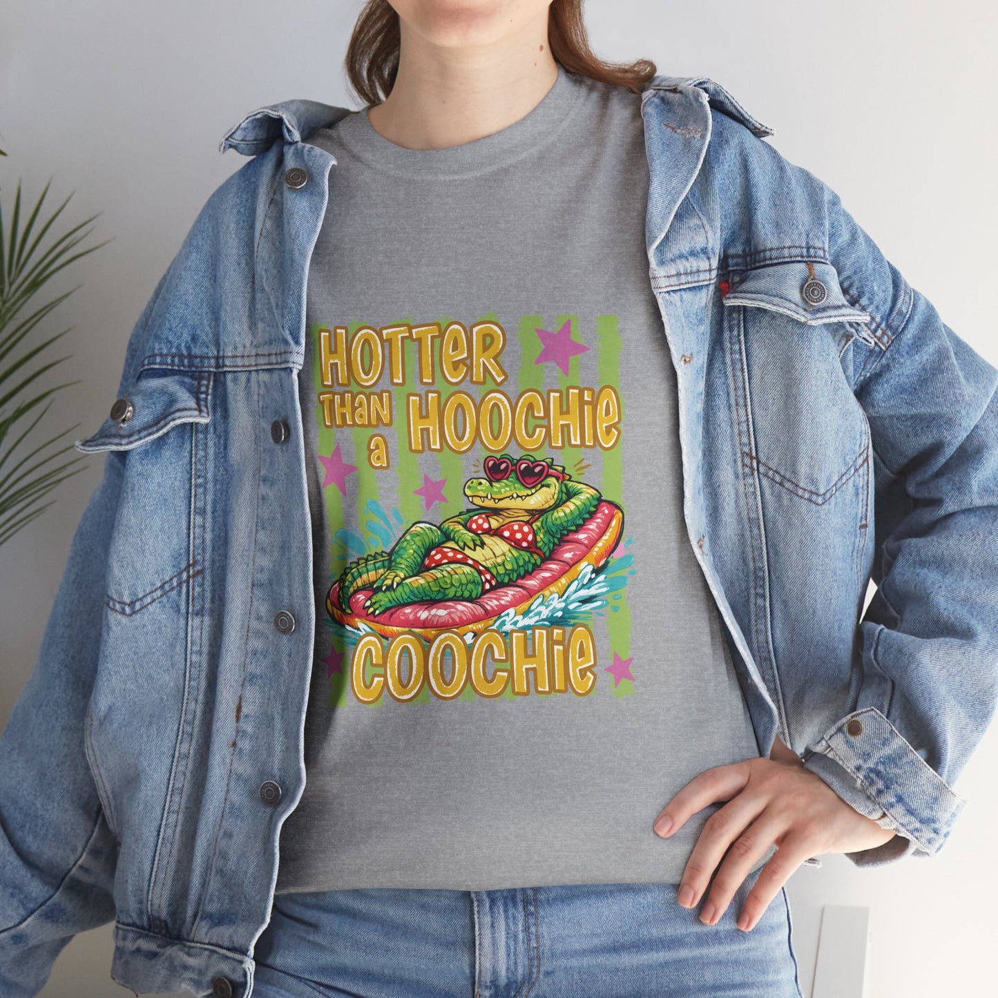 Hotter Than Hoochie Coochie T-Shirt — Retro Taco Graphic Tee