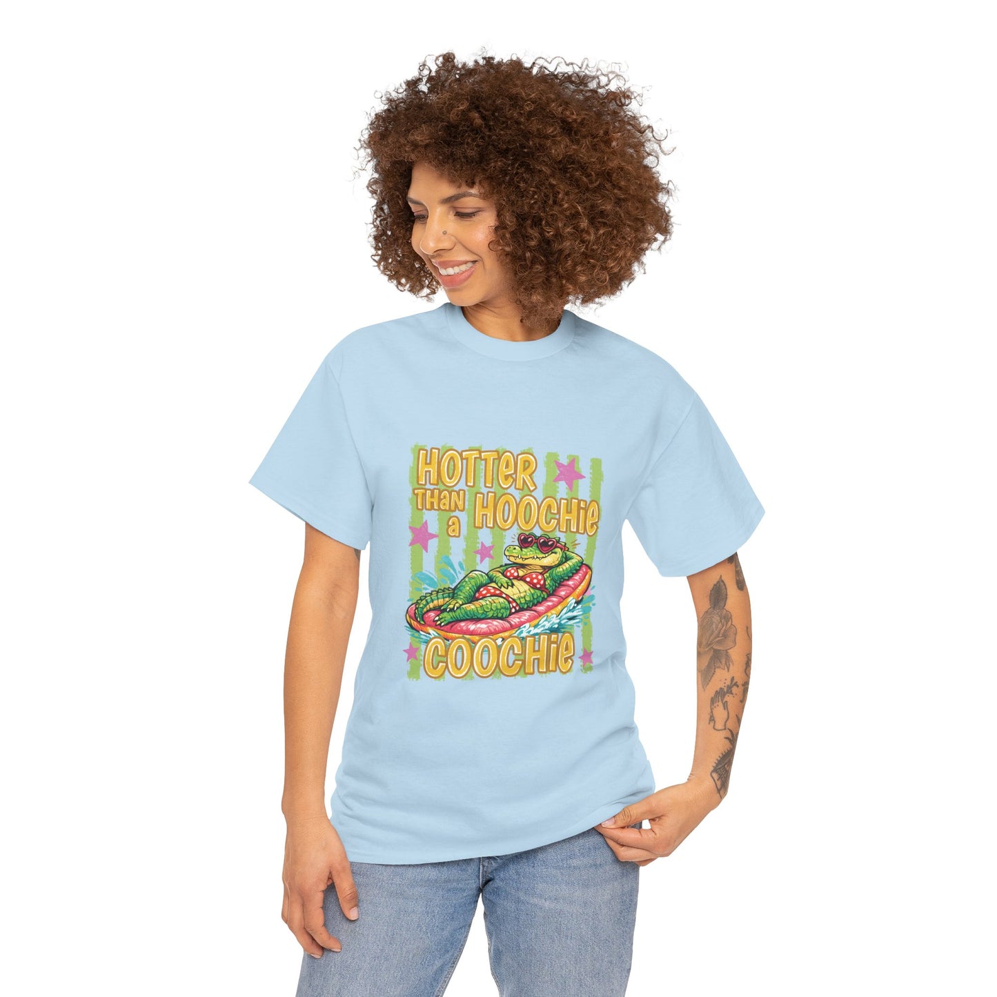 Hotter Than Hoochie Coochie T-Shirt — Retro Taco Graphic Tee