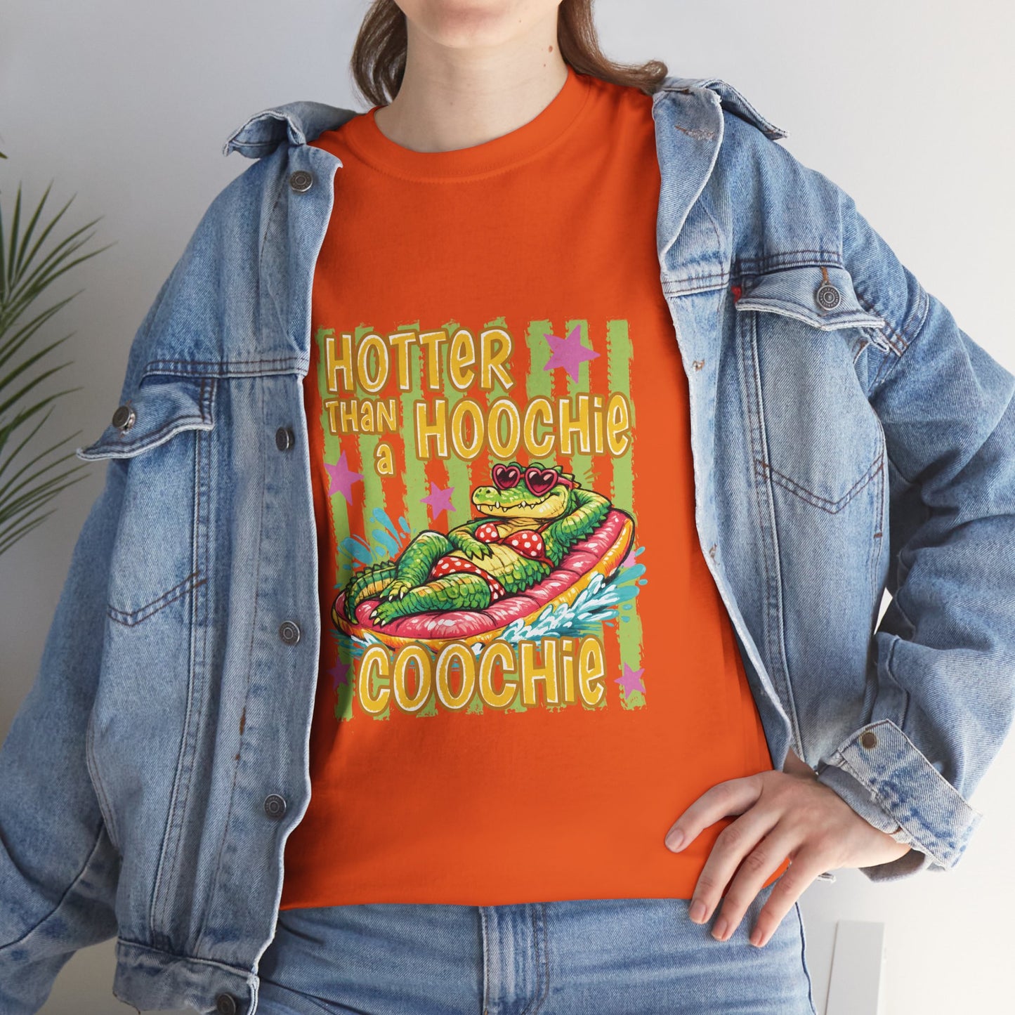 Hotter Than Hoochie Coochie T-Shirt — Retro Taco Graphic Tee