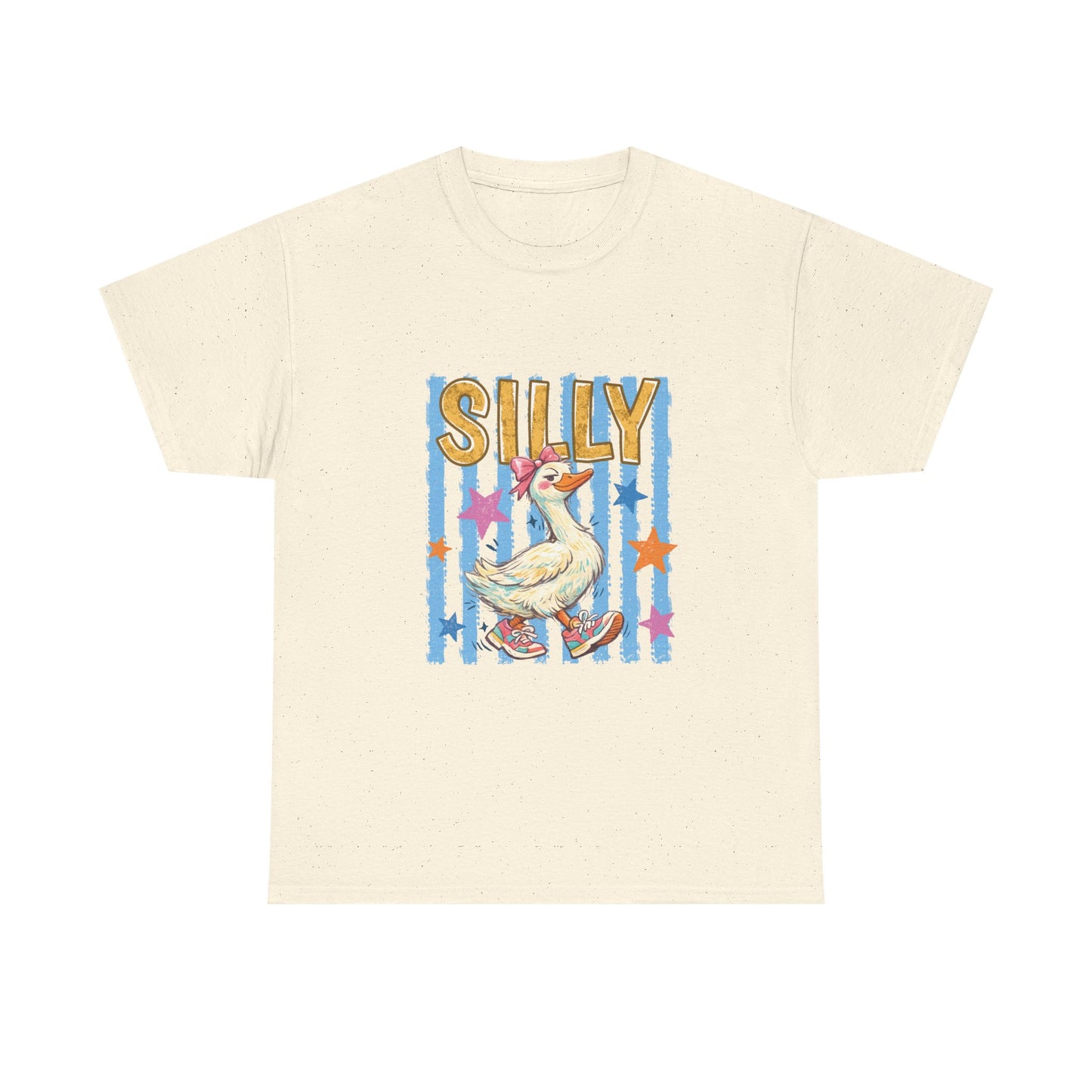 Silly Goose T-Shirt — Whimsical Vintage Duck Graphic Tee