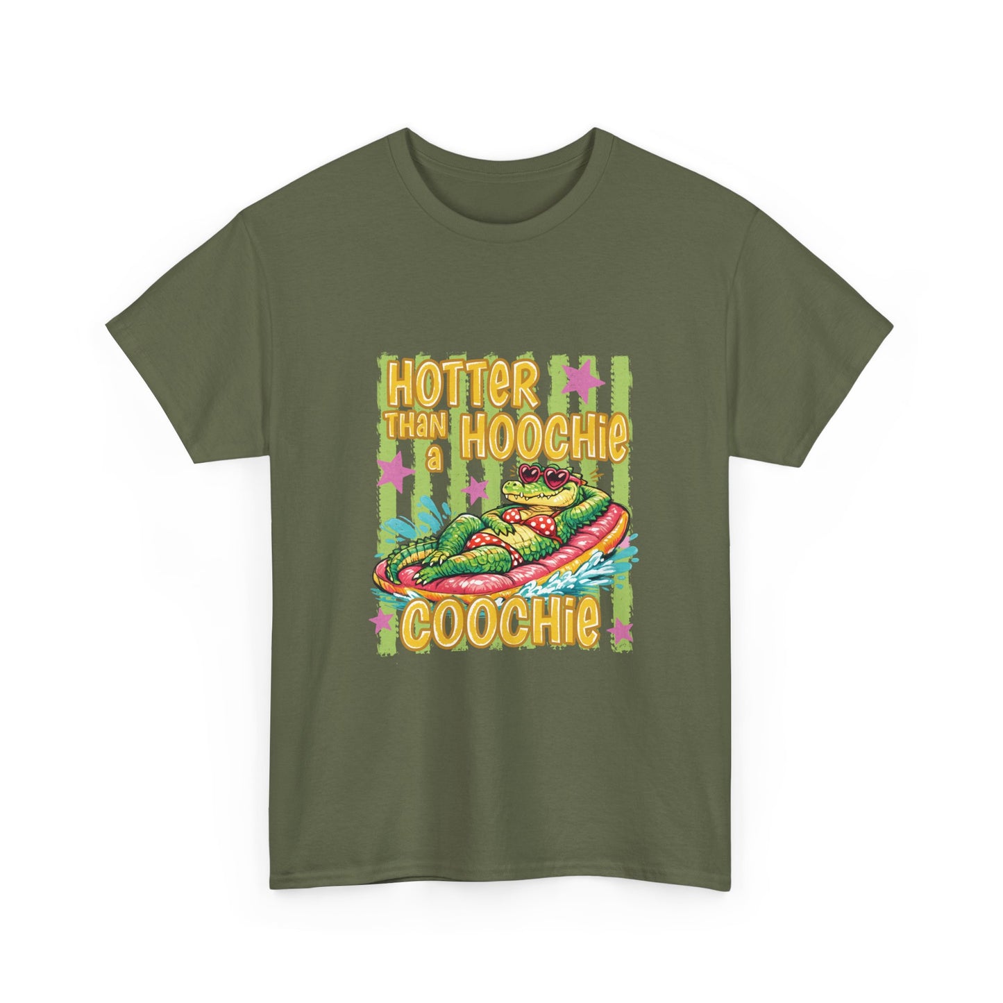 Hotter Than Hoochie Coochie T-Shirt — Retro Taco Graphic Tee