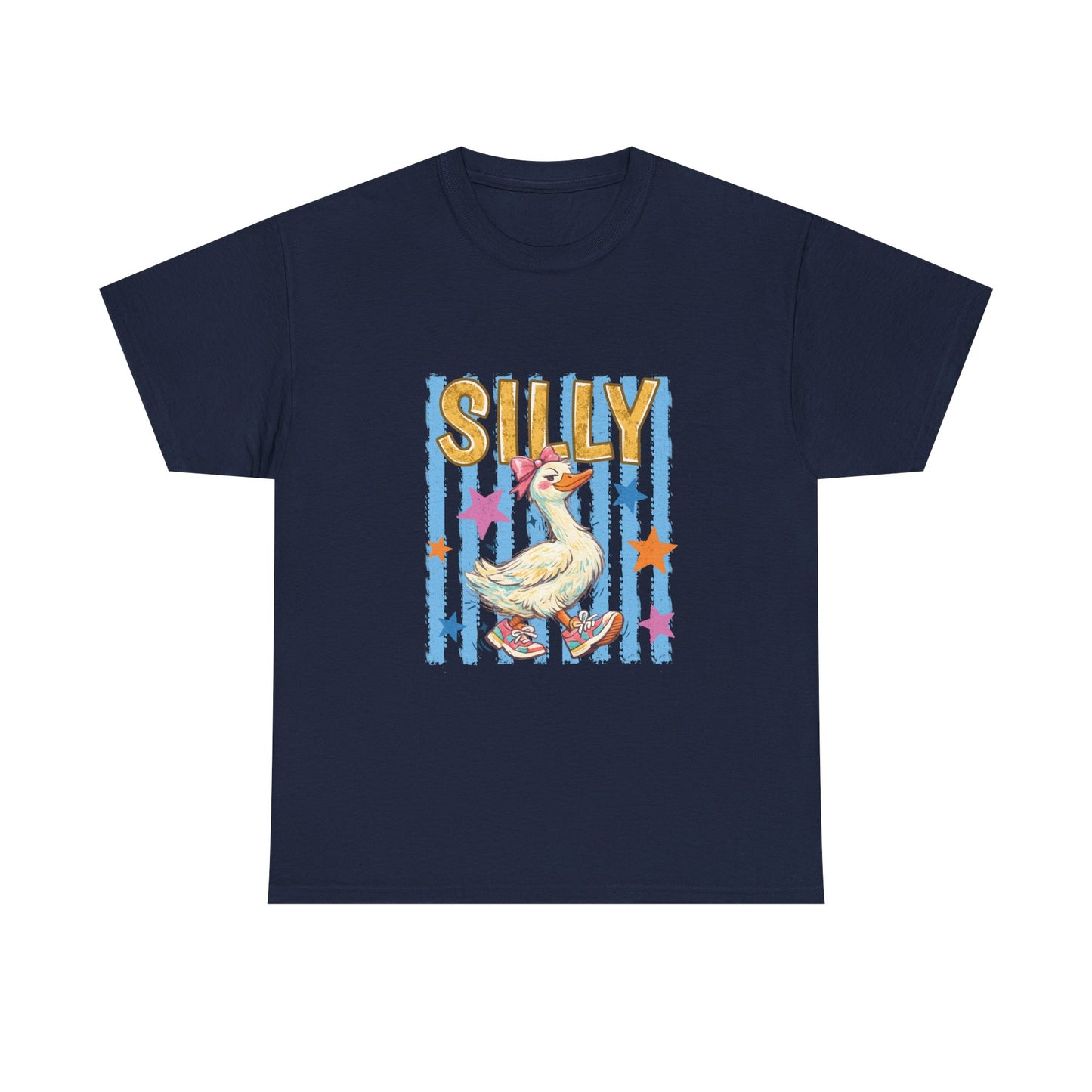 Silly Goose T-Shirt — Whimsical Vintage Duck Graphic Tee