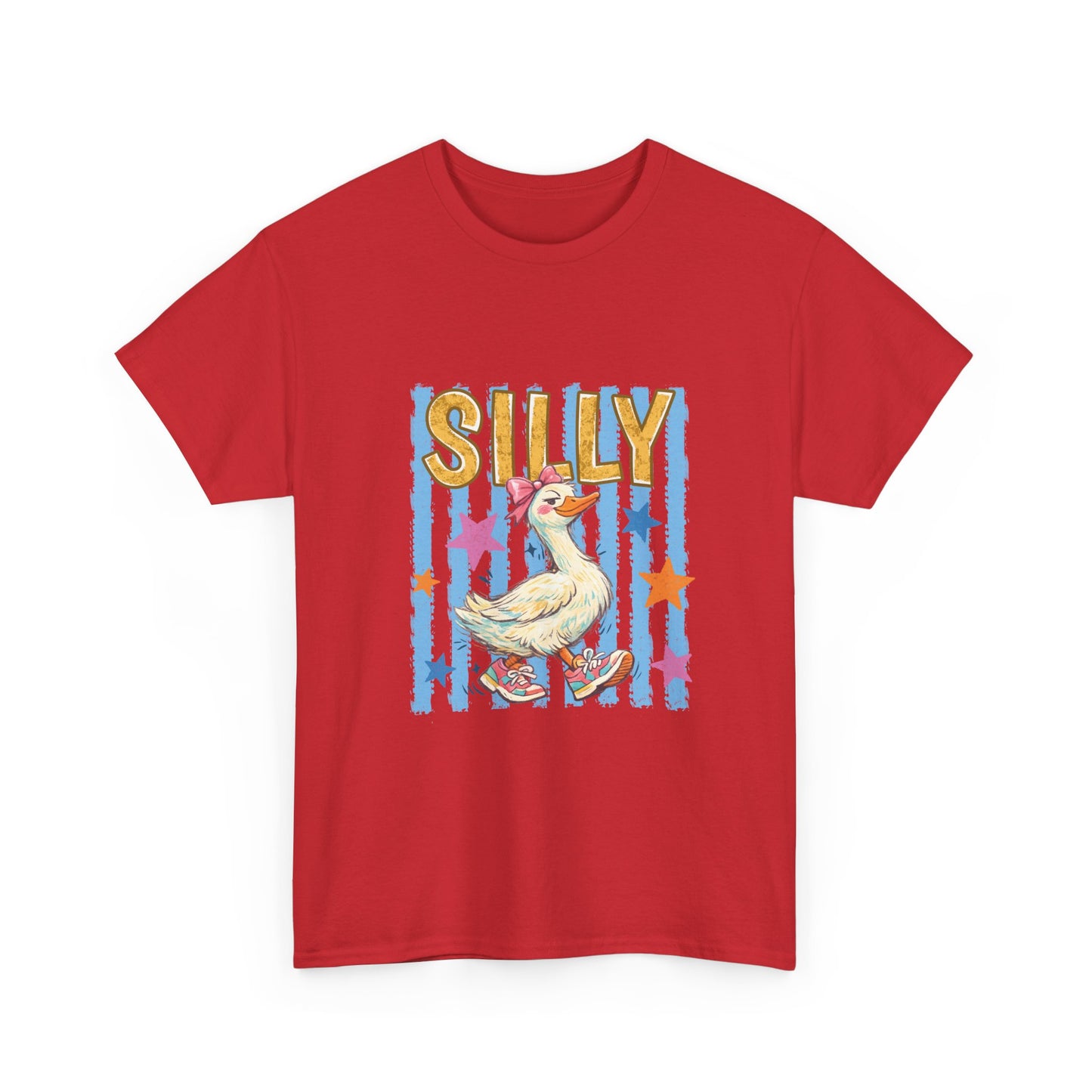 Silly Goose T-Shirt — Whimsical Vintage Duck Graphic Tee