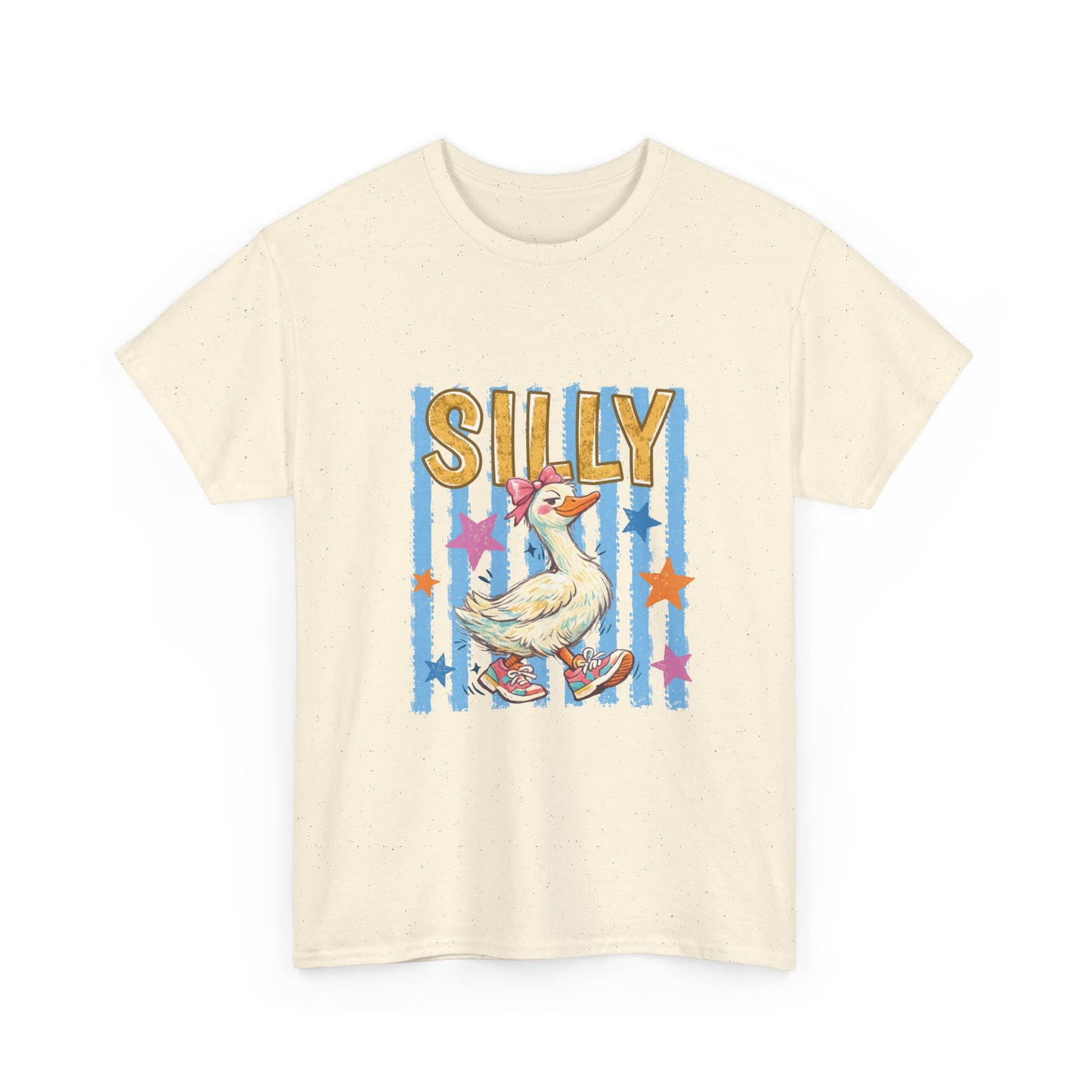 Silly Goose T-Shirt — Whimsical Vintage Duck Graphic Tee