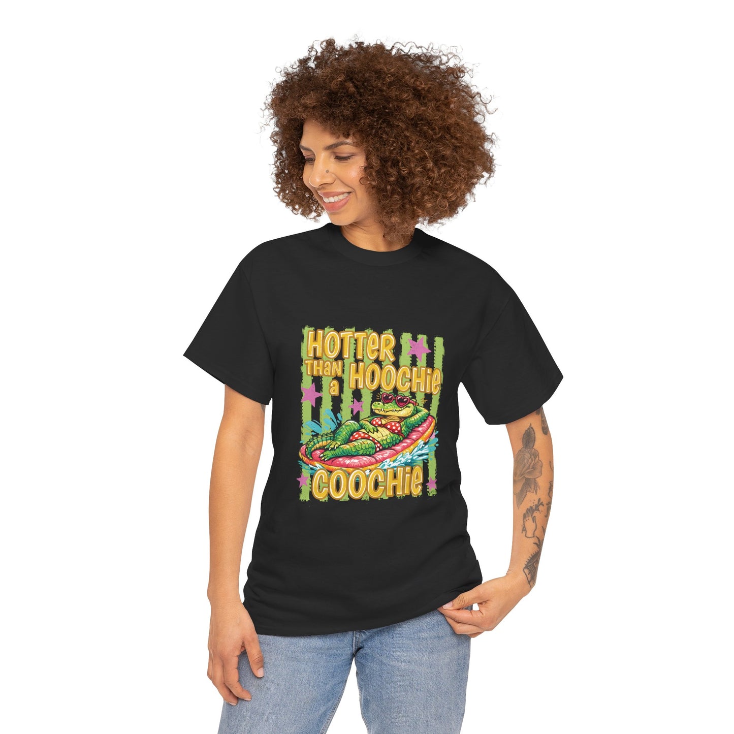 Hotter Than Hoochie Coochie T-Shirt — Retro Taco Graphic Tee