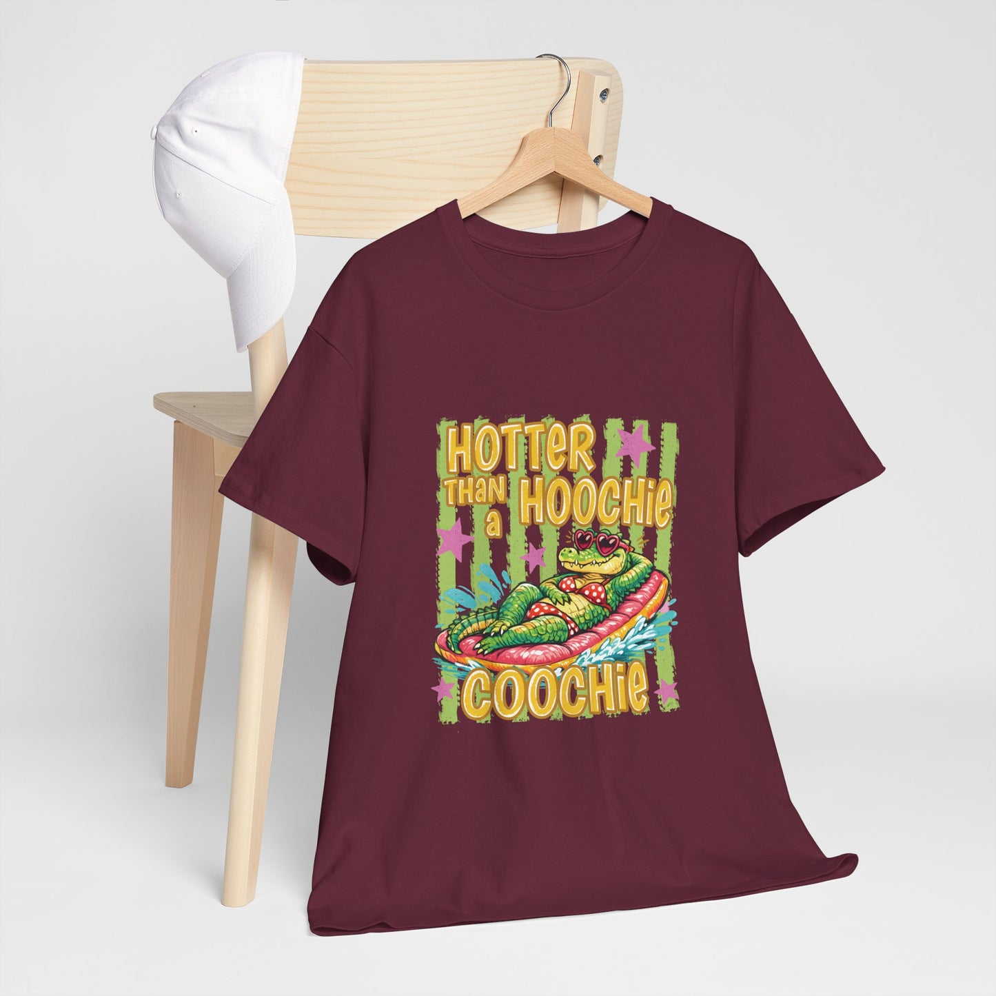 Hotter Than Hoochie Coochie T-Shirt — Retro Taco Graphic Tee