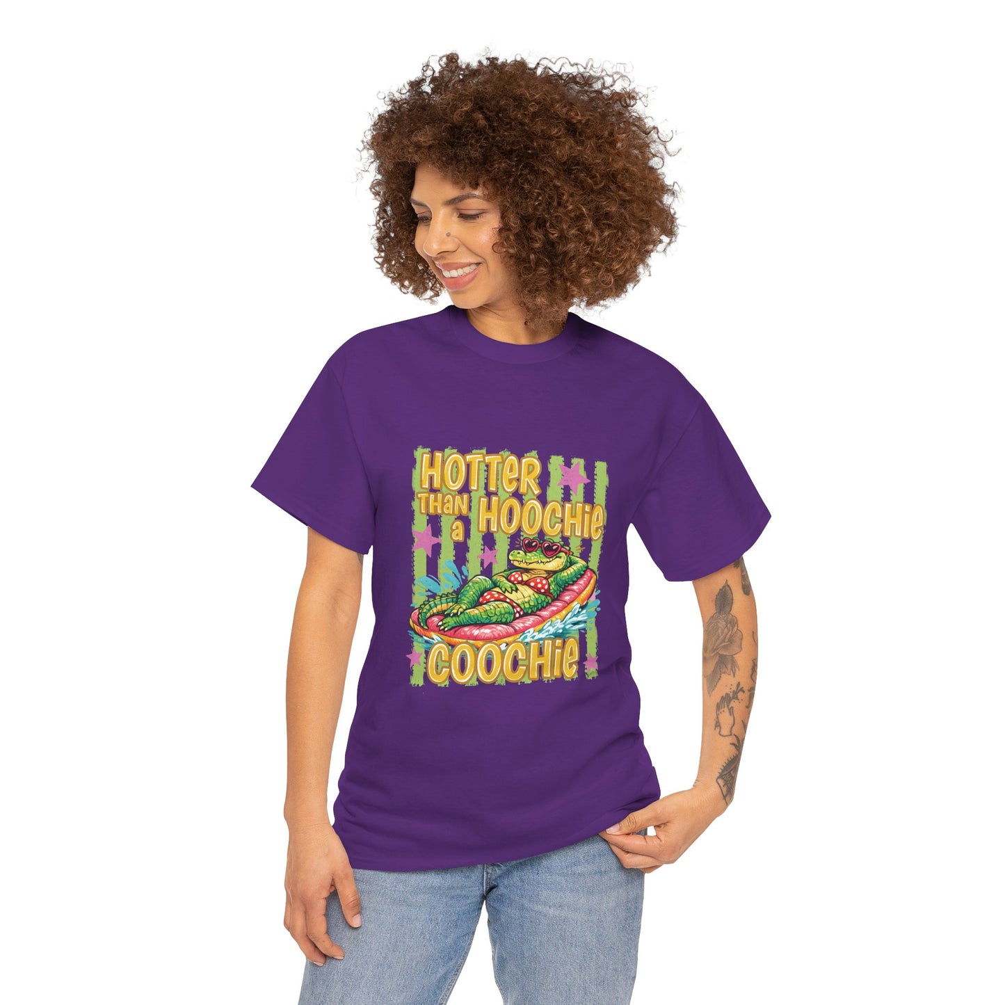 Hotter Than Hoochie Coochie T-Shirt — Retro Taco Graphic Tee