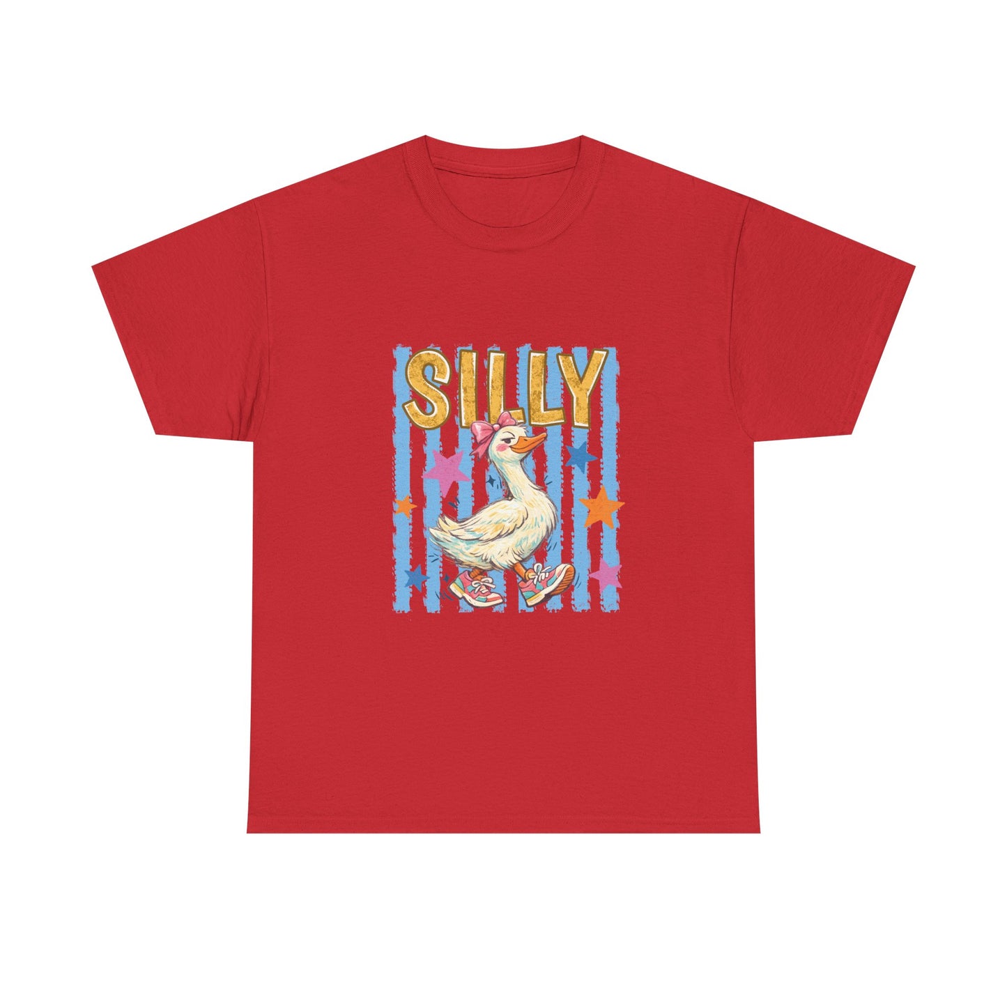 Silly Goose T-Shirt — Whimsical Vintage Duck Graphic Tee