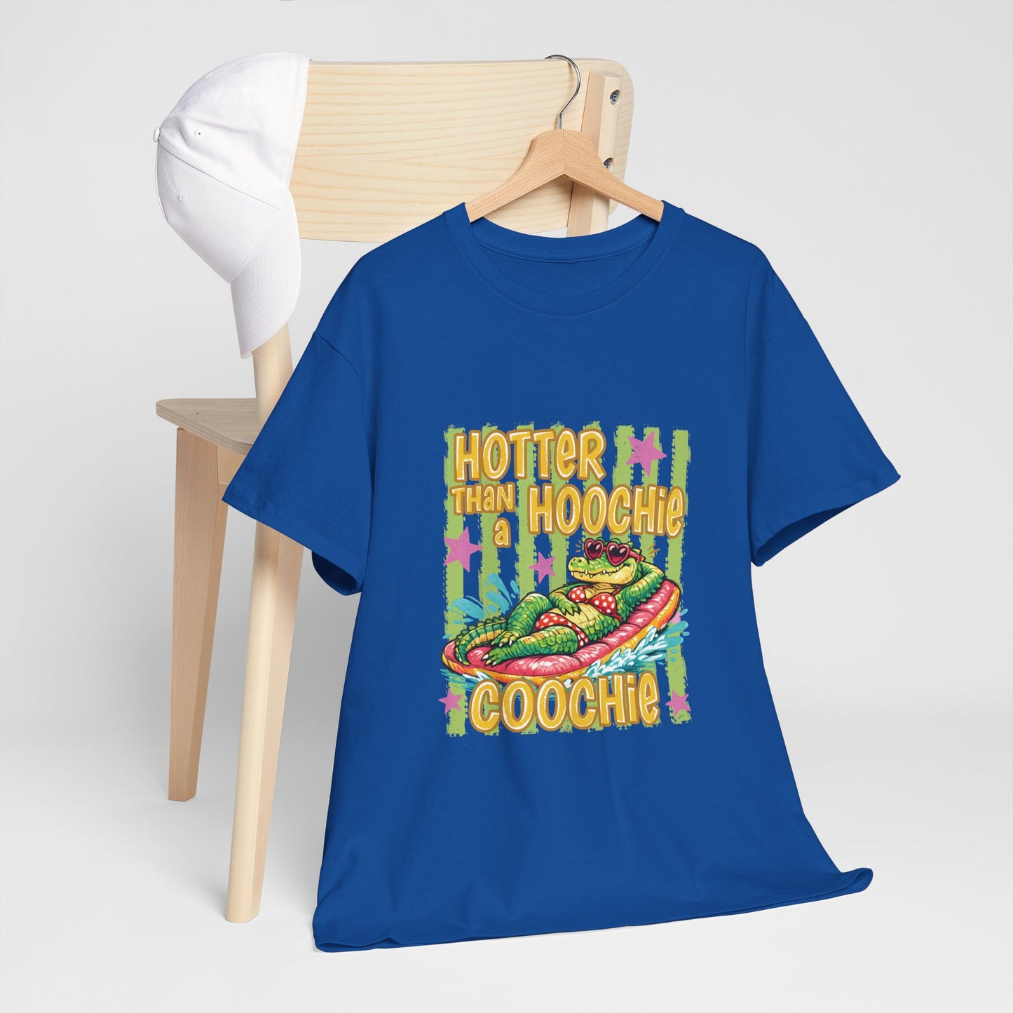 Hotter Than Hoochie Coochie T-Shirt — Retro Taco Graphic Tee
