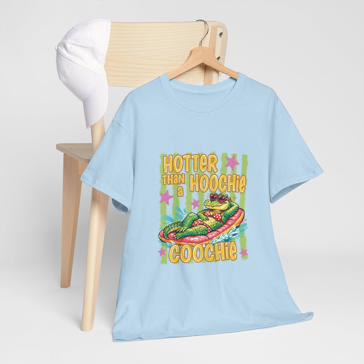 Hotter Than Hoochie Coochie T-Shirt — Retro Taco Graphic Tee