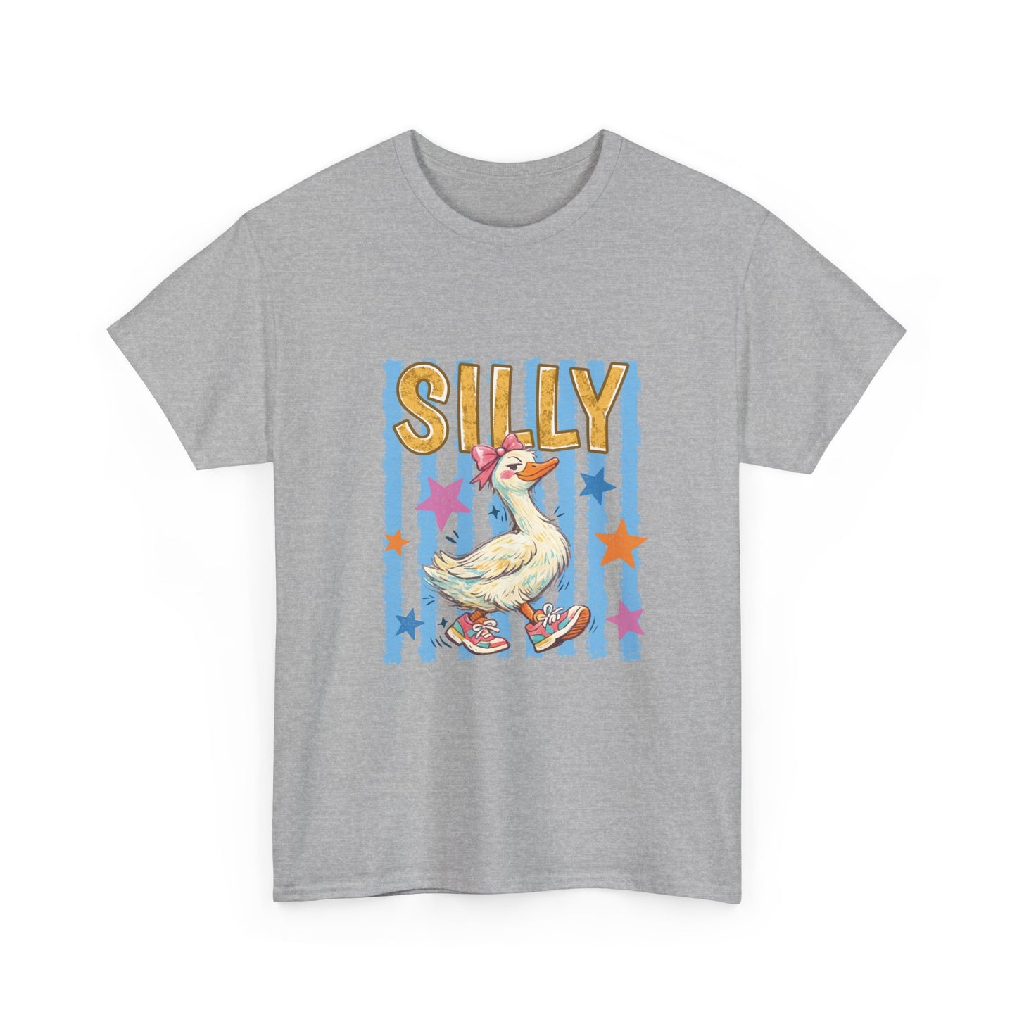 Silly Goose T-Shirt — Whimsical Vintage Duck Graphic Tee