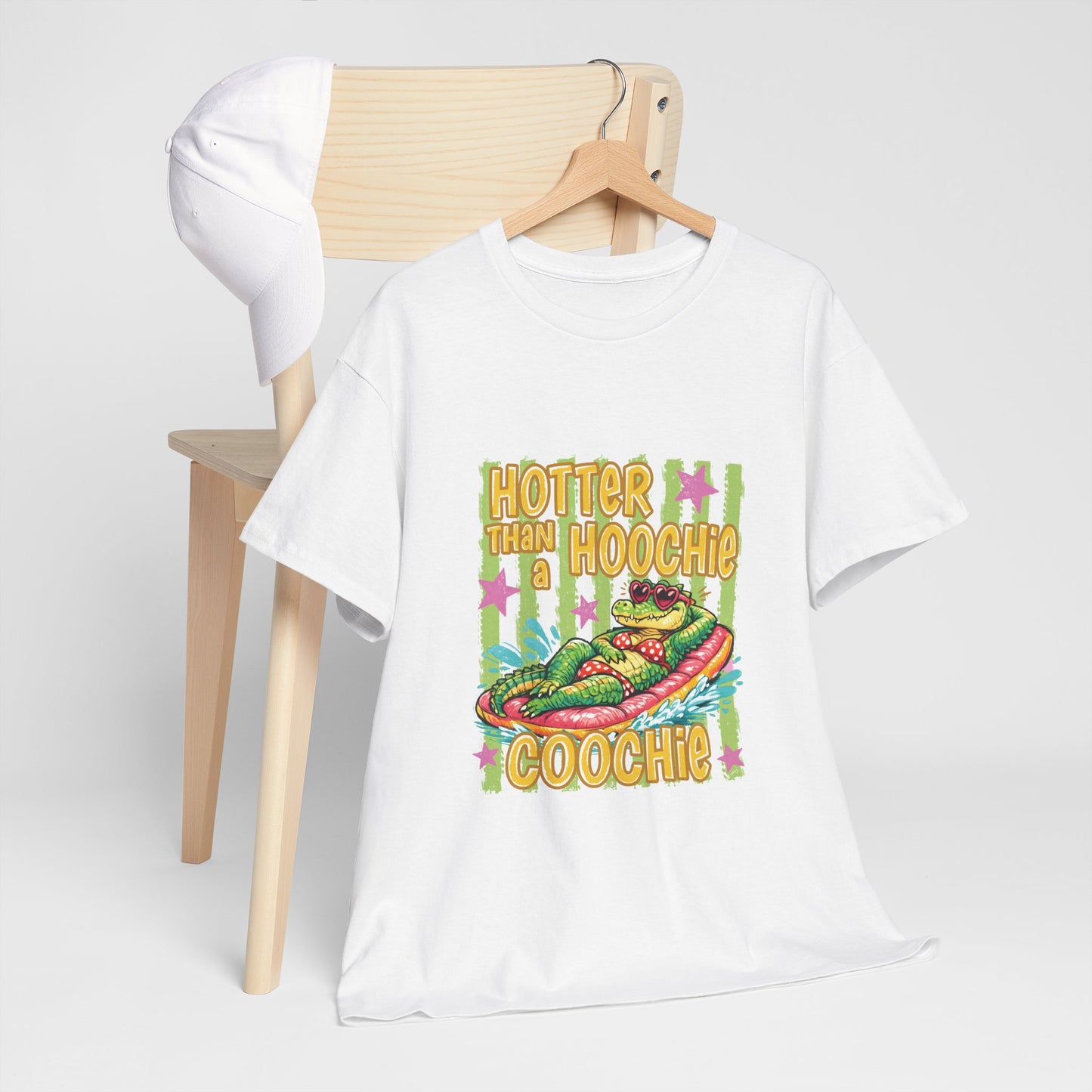 Hotter Than Hoochie Coochie T-Shirt — Retro Taco Graphic Tee