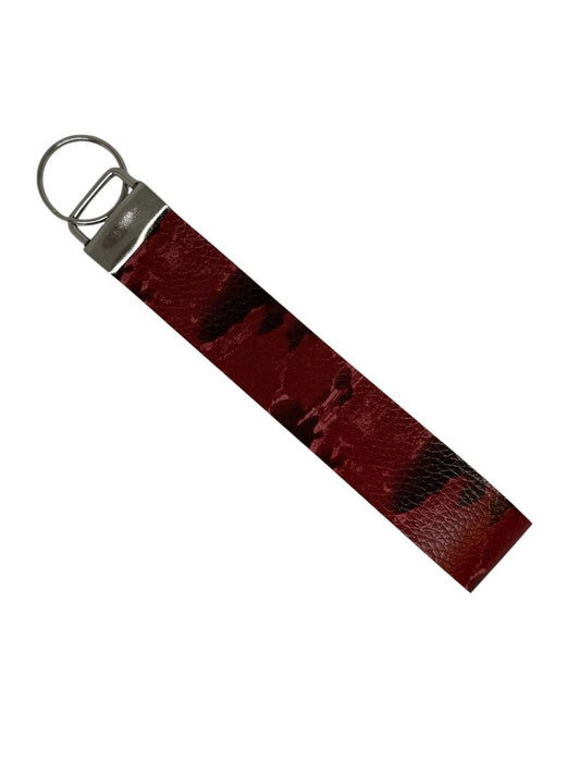 Halloween Blood Splatter Keyfob Wristlet Keychain